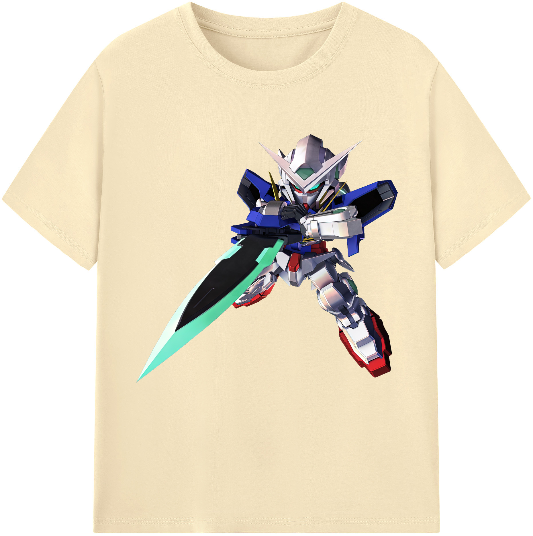 （画像用） 機動戦士ガンダム Mobile Suit Gundam 綿100％半袖Tシャツ（フロントプリント）