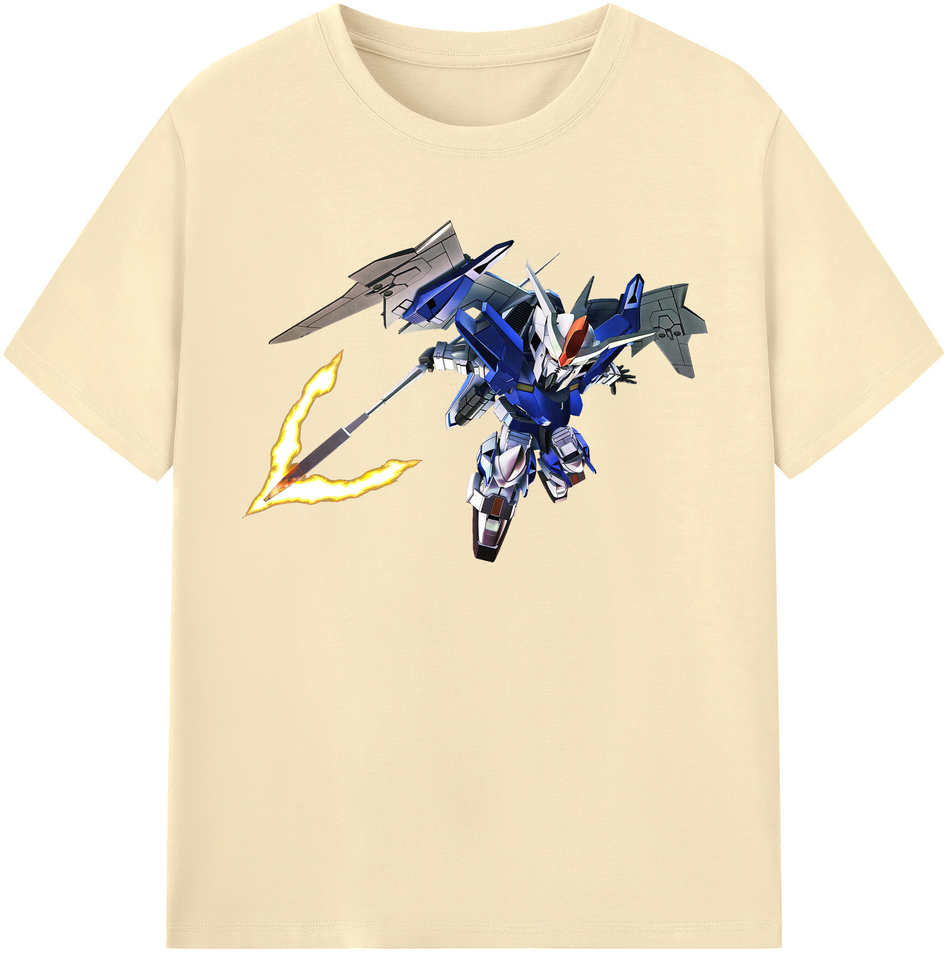 （画像用） 機動戦士ガンダム Mobile Suit Gundam 綿100％半袖Tシャツ（フロントプリント）