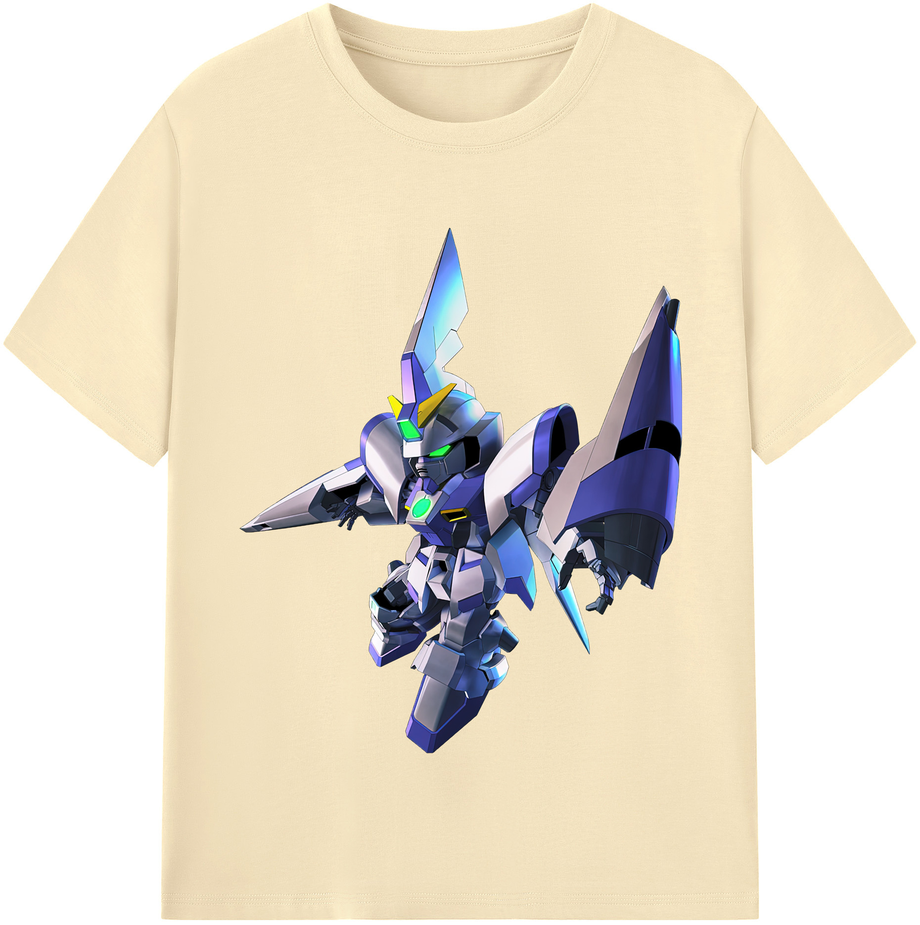 （画像用） 機動戦士ガンダム Mobile Suit Gundam 綿100％半袖Tシャツ（フロントプリント）
