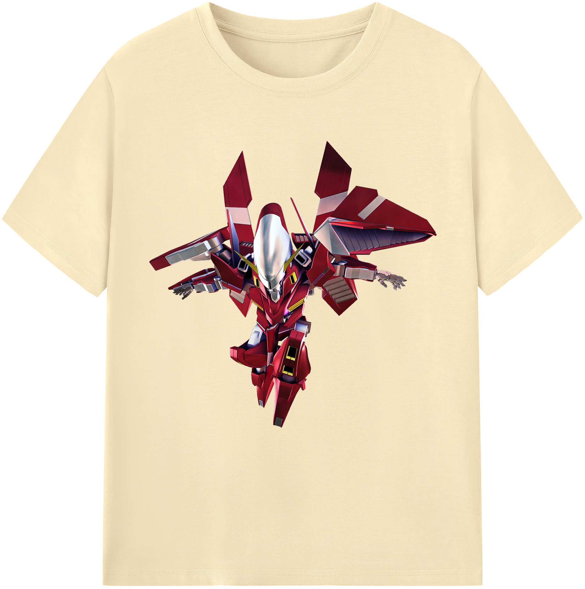 （画像用） 機動戦士ガンダム Mobile Suit Gundam 綿100％半袖Tシャツ（フロントプリント）