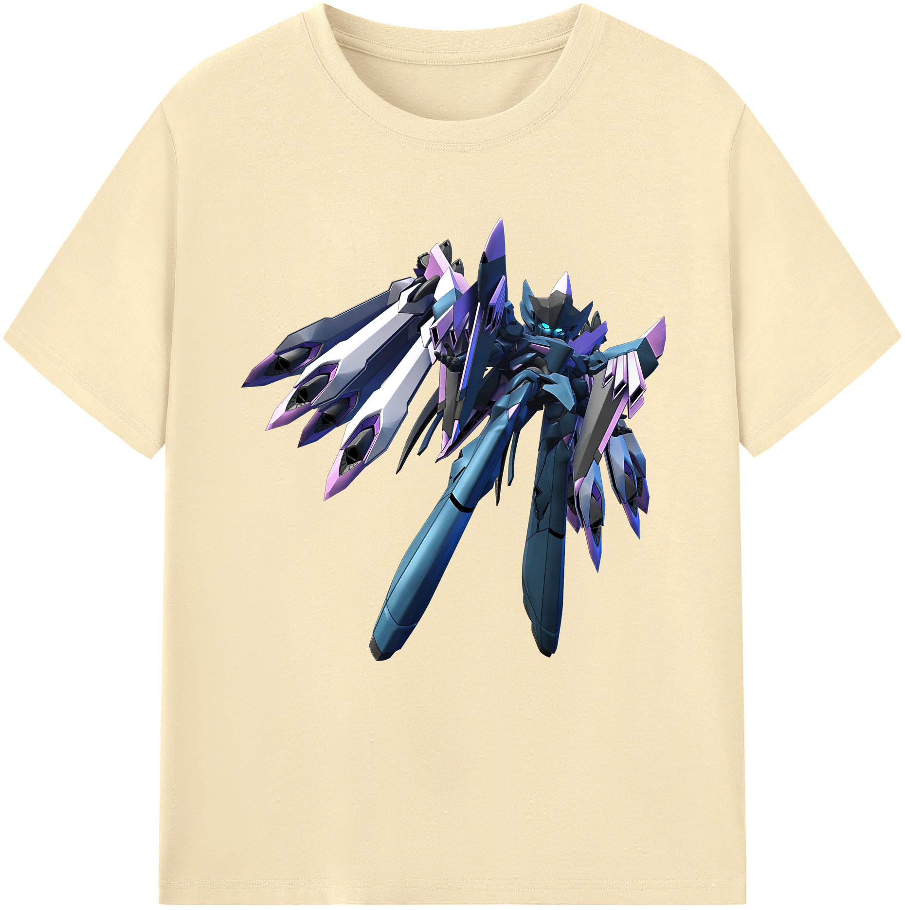（画像用） 機動戦士ガンダム Mobile Suit Gundam 綿100％半袖Tシャツ（フロントプリント）
