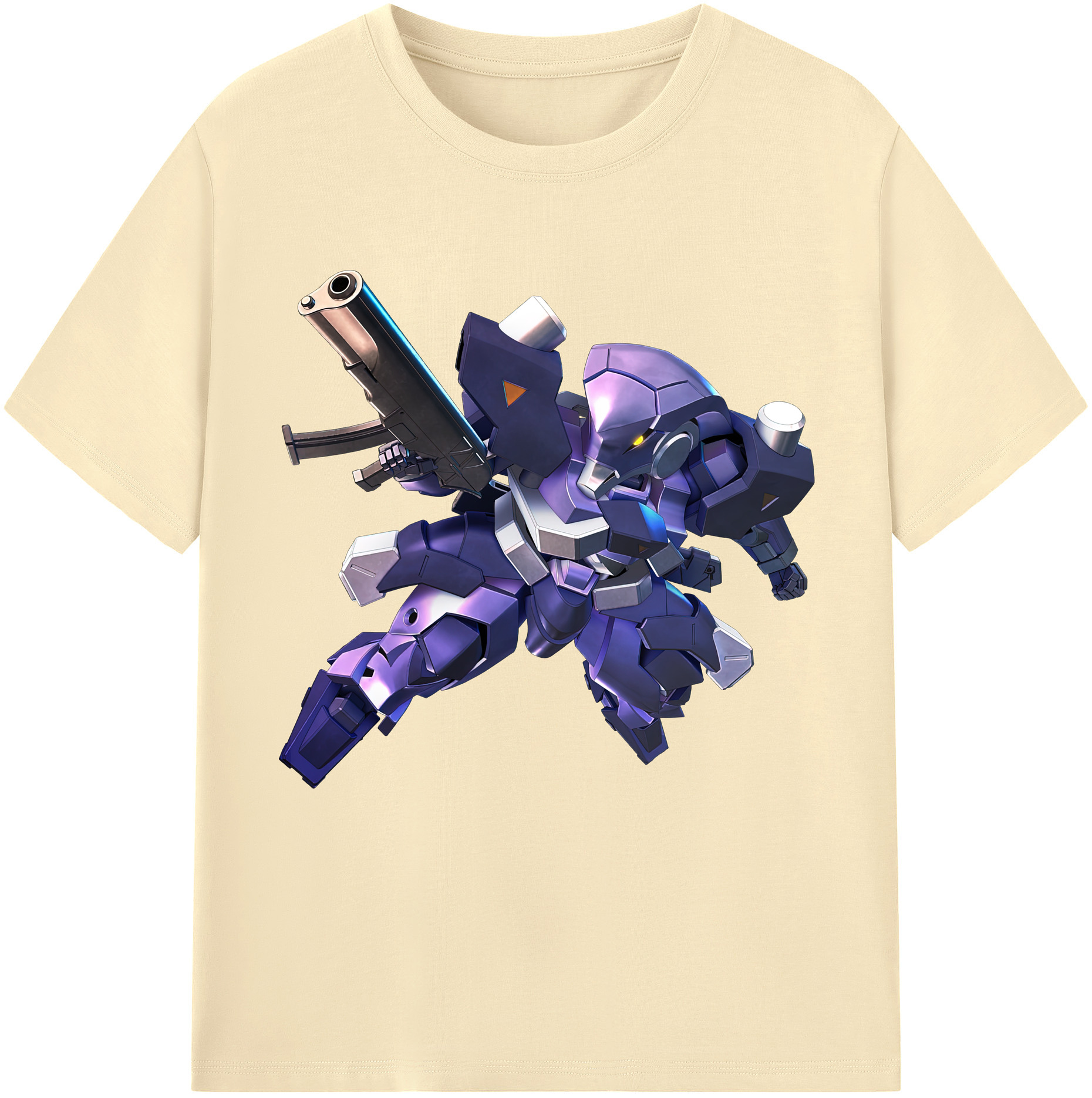 （画像用） 機動戦士ガンダム Mobile Suit Gundam 綿100％半袖Tシャツ（フロントプリント）