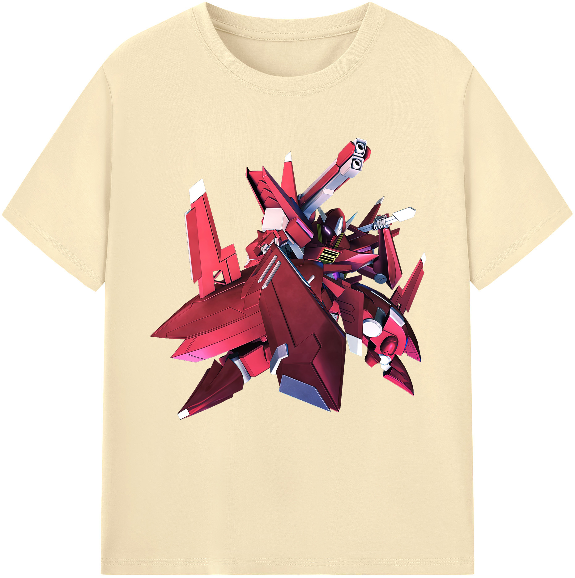 （画像用） 機動戦士ガンダム Mobile Suit Gundam 綿100％半袖Tシャツ（フロントプリント）