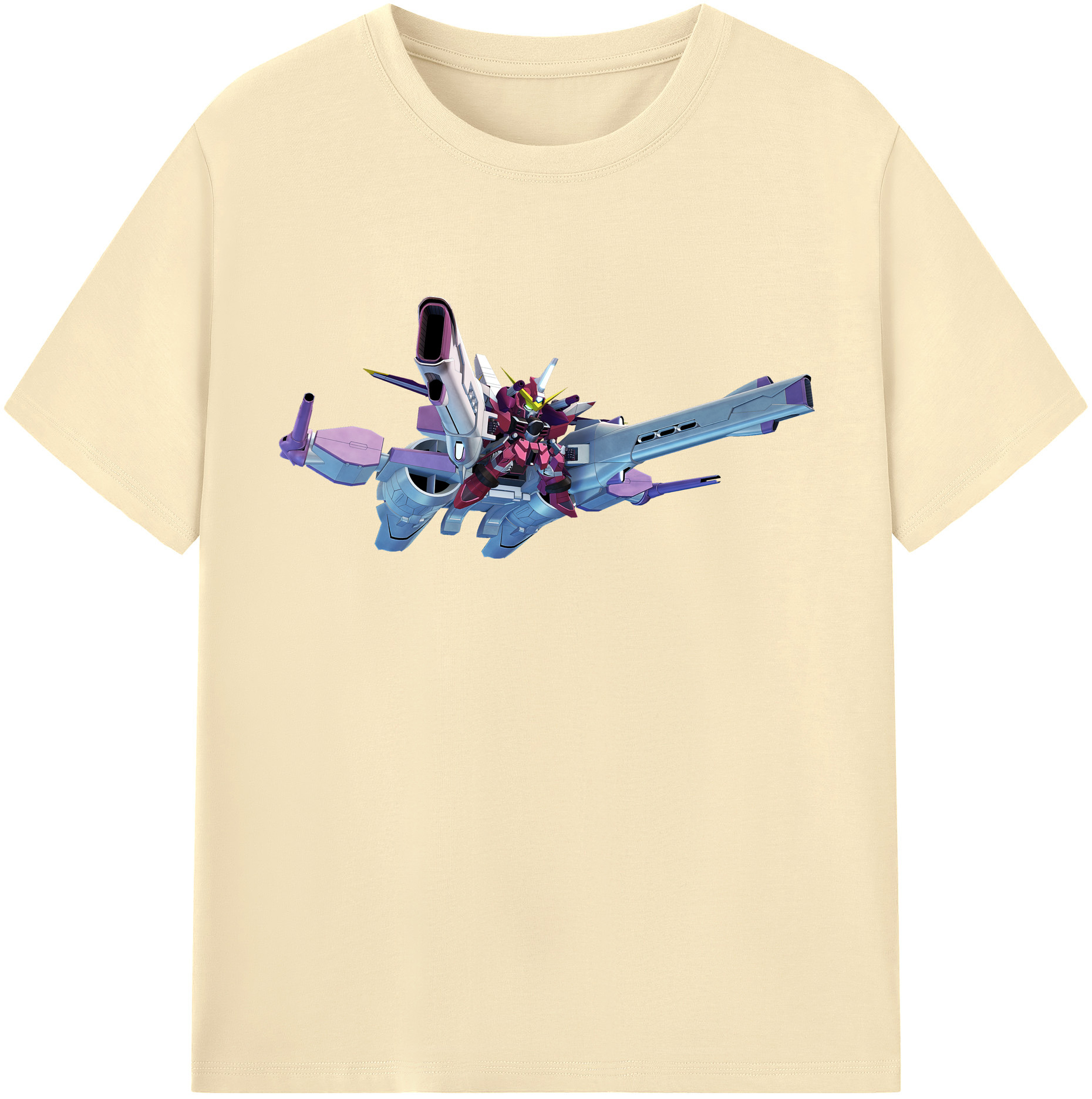 （画像用） 機動戦士ガンダム Mobile Suit Gundam 綿100％半袖Tシャツ（フロントプリント）