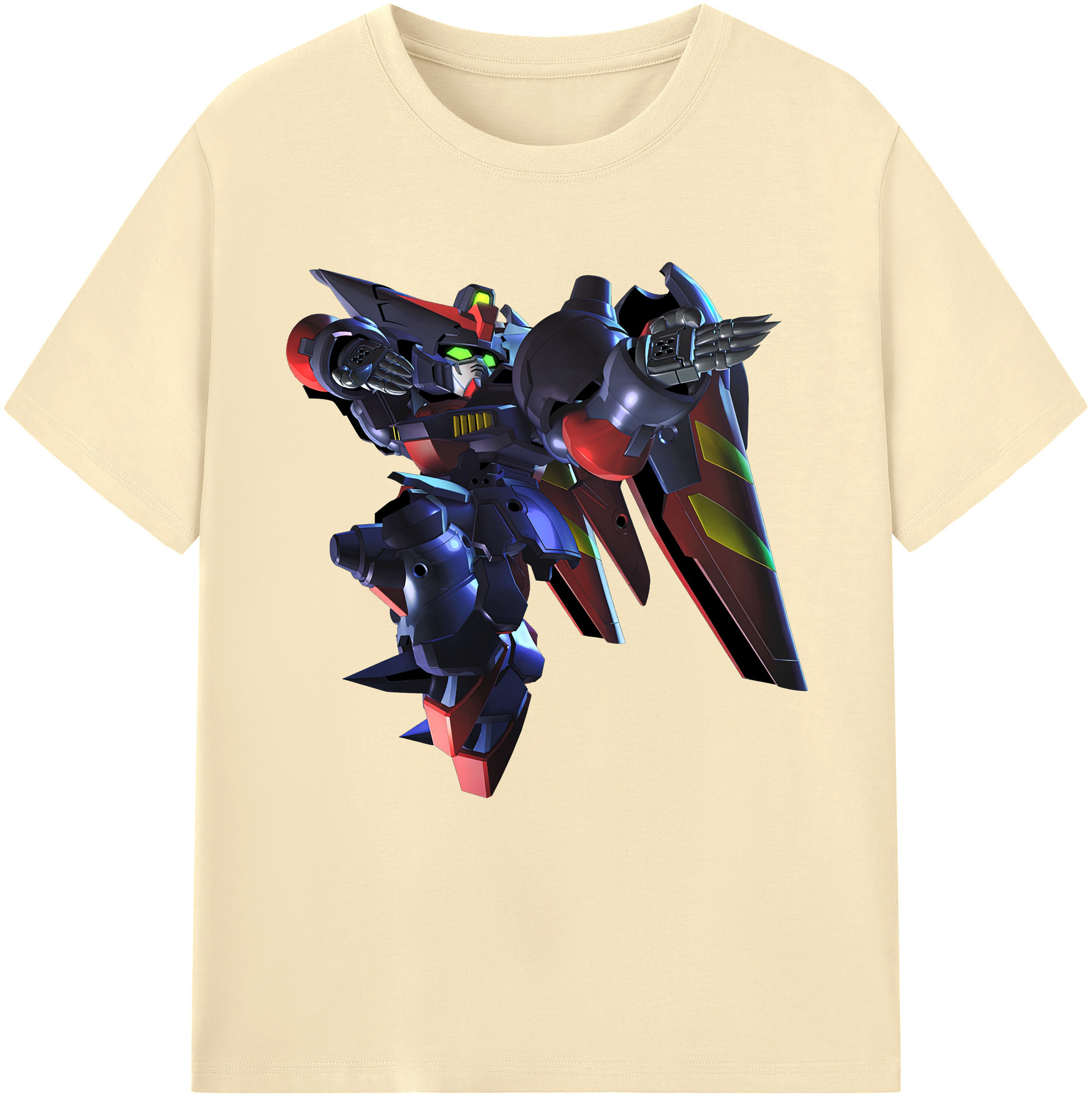 （画像用） 機動戦士ガンダム Mobile Suit Gundam 綿100％半袖Tシャツ（フロントプリント）