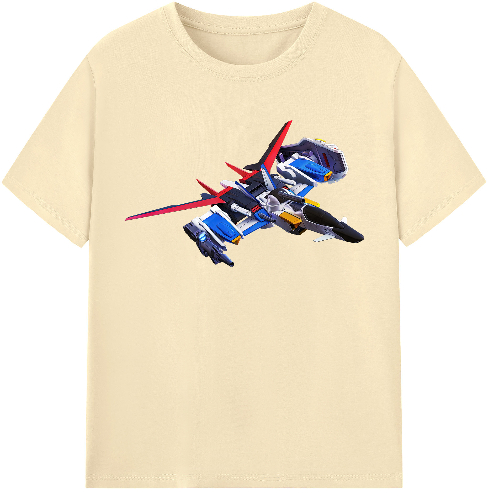 （画像用） 機動戦士ガンダム Mobile Suit Gundam 綿100％半袖Tシャツ（フロントプリント）