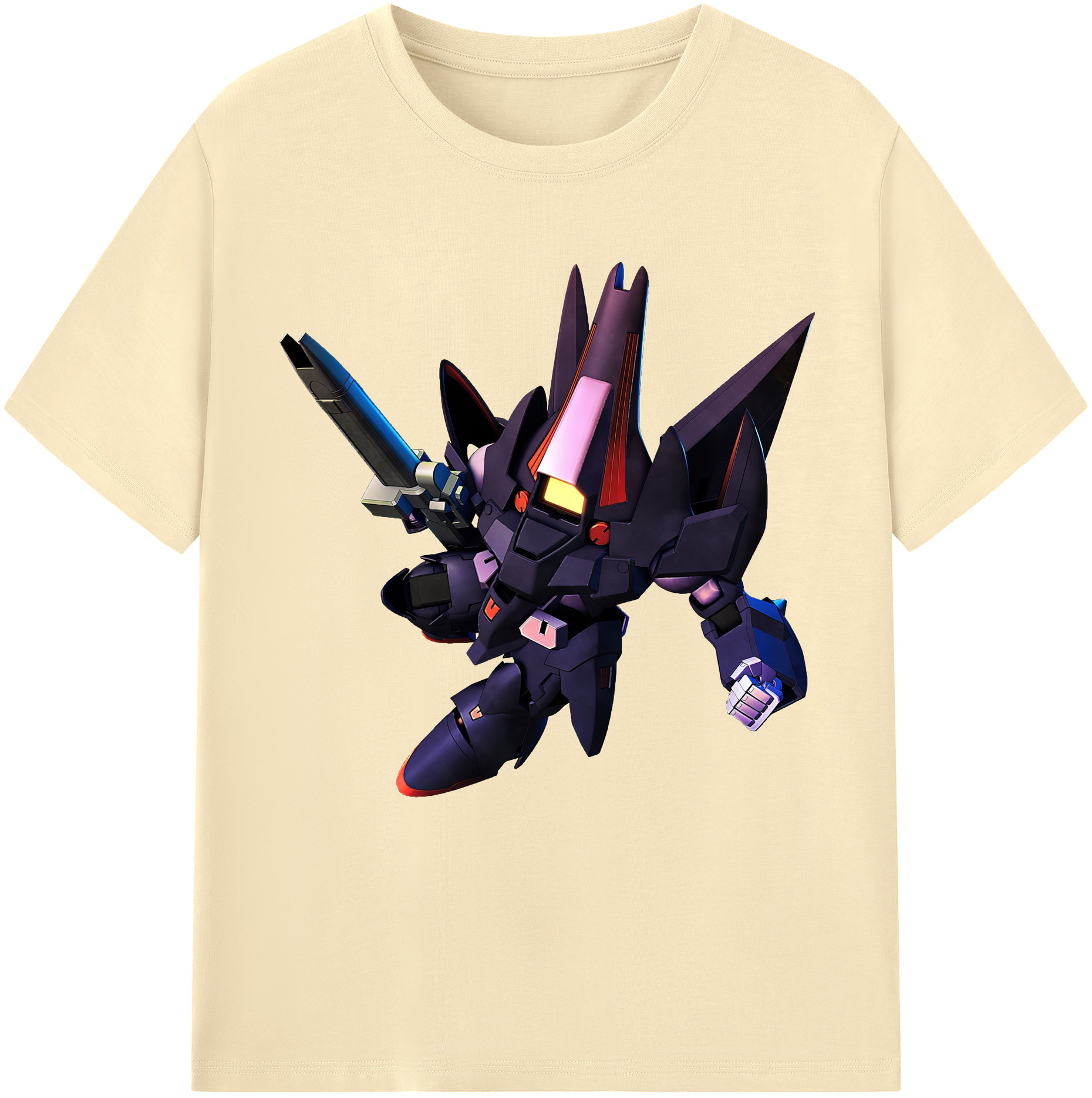 （画像用） 機動戦士ガンダム Mobile Suit Gundam 綿100％半袖Tシャツ（フロントプリント）