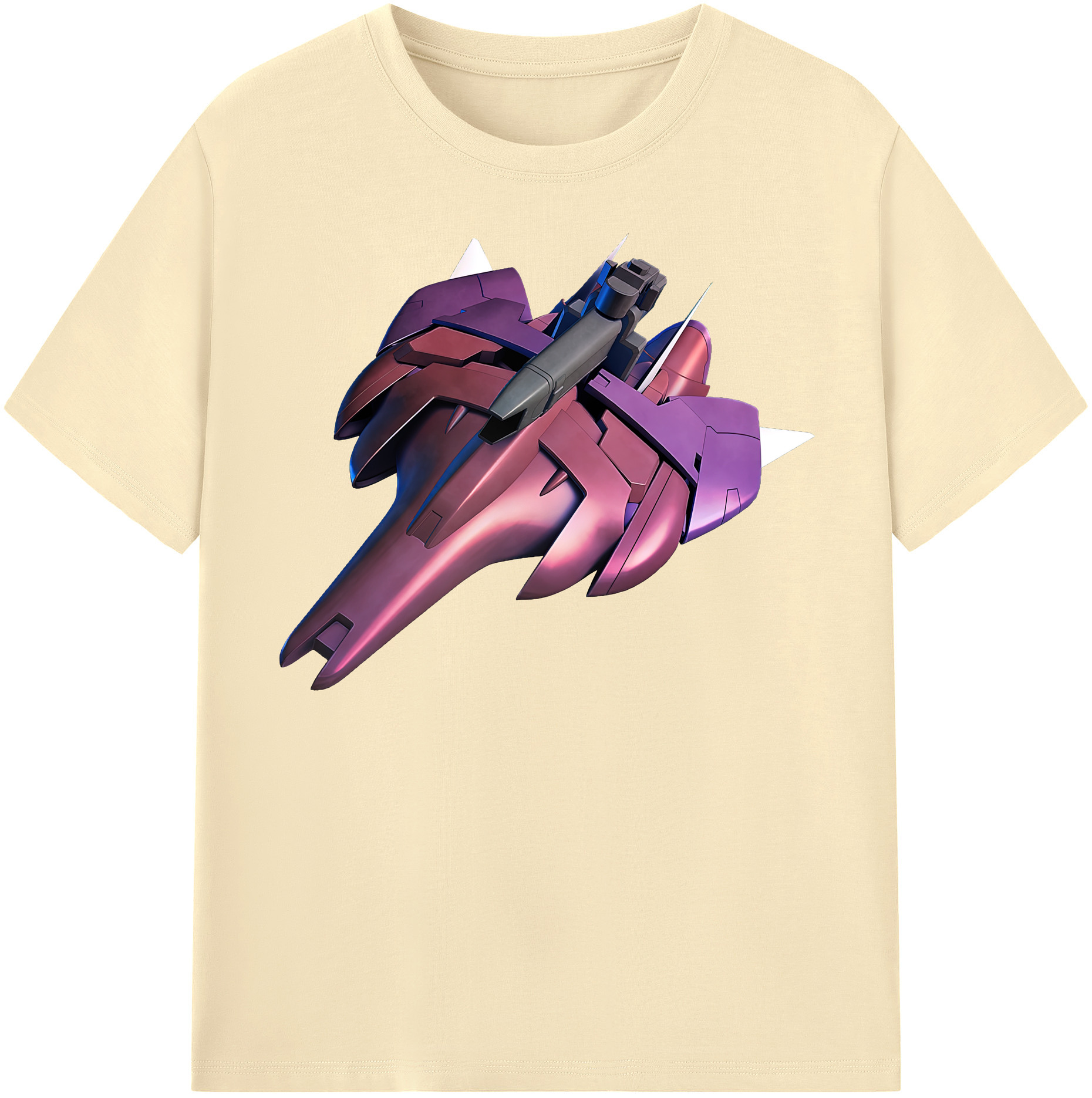 （画像用） 機動戦士ガンダム Mobile Suit Gundam 綿100％半袖Tシャツ（フロントプリント）