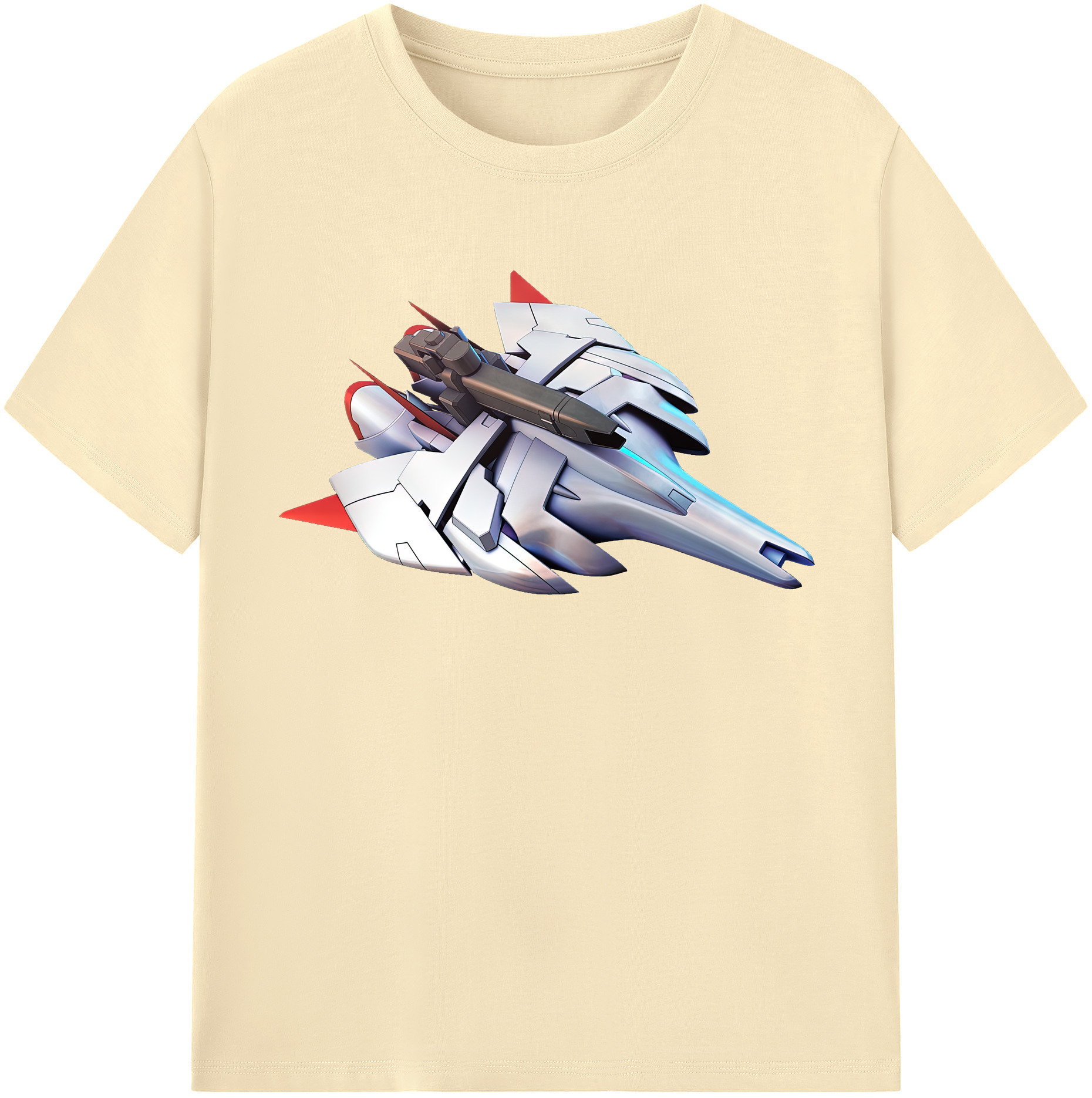 （画像用） 機動戦士ガンダム Mobile Suit Gundam 綿100％半袖Tシャツ（フロントプリント）
