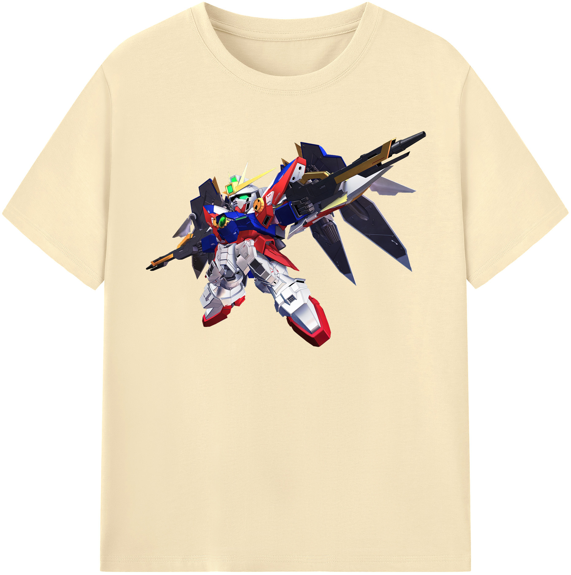 （画像用） 機動戦士ガンダム Mobile Suit Gundam 綿100％半袖Tシャツ（フロントプリント）