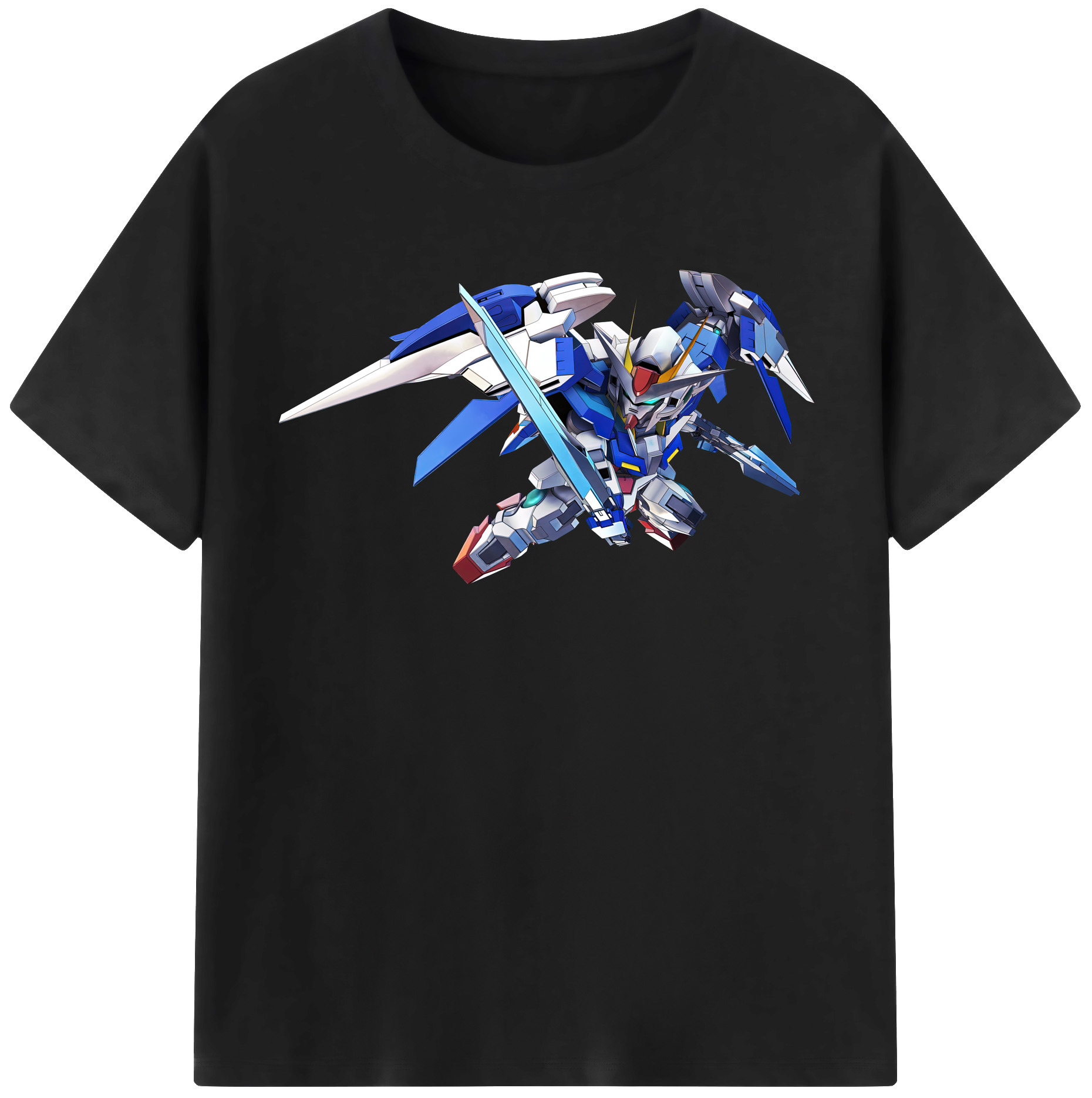 （画像用） 機動戦士ガンダム Mobile Suit Gundam 綿100％半袖Tシャツ（フロントプリント）