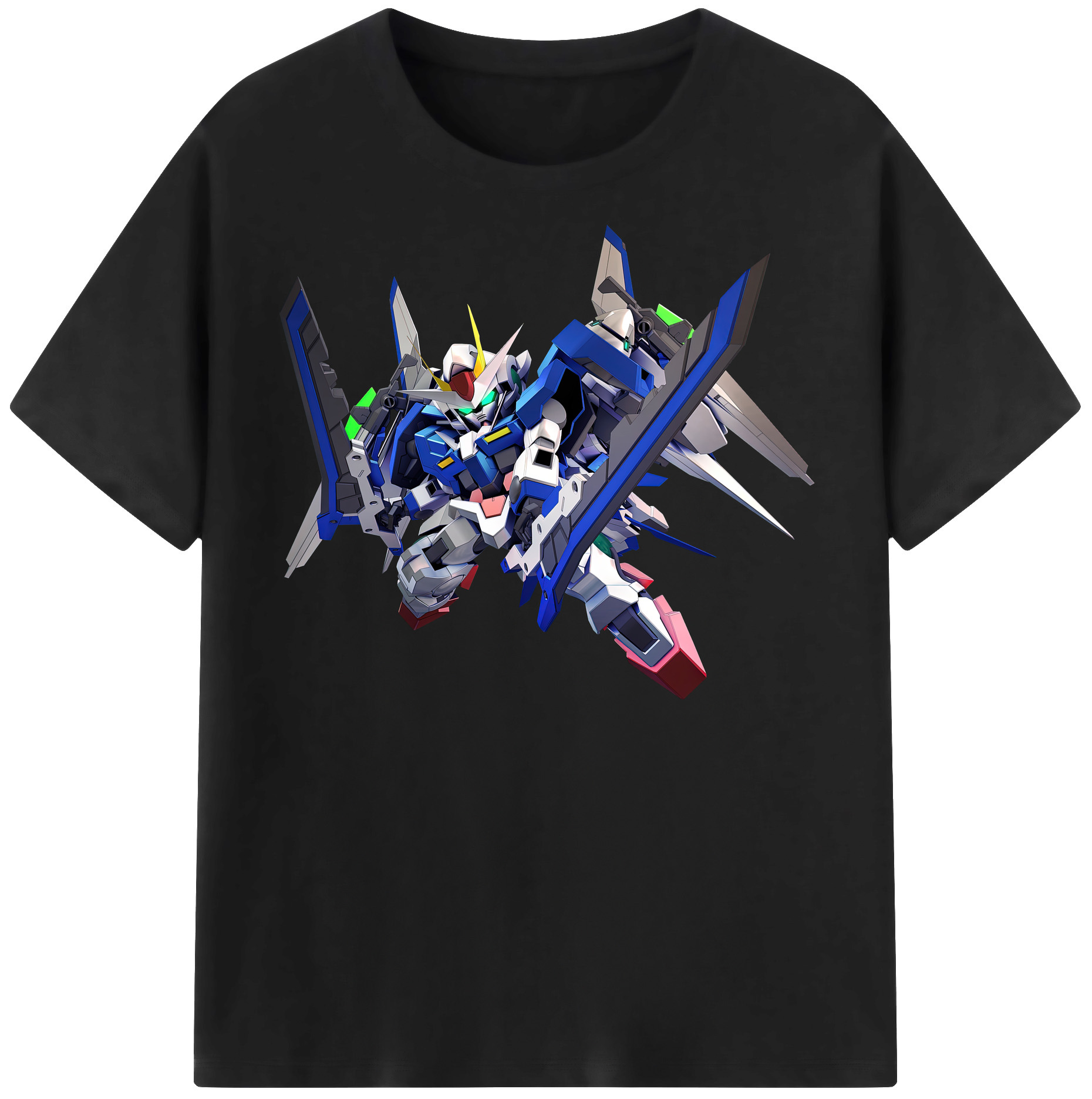 （画像用） 機動戦士ガンダム Mobile Suit Gundam 綿100％半袖Tシャツ（フロントプリント）