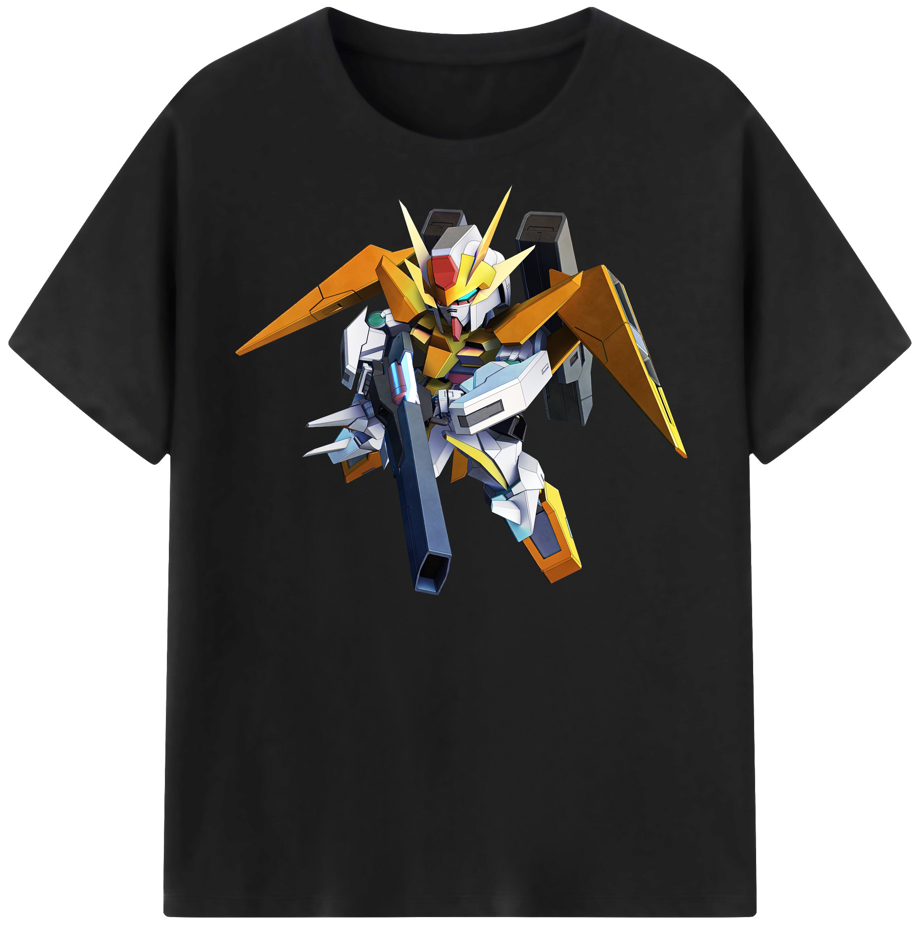 （画像用） 機動戦士ガンダム Mobile Suit Gundam 綿100％半袖Tシャツ（フロントプリント）
