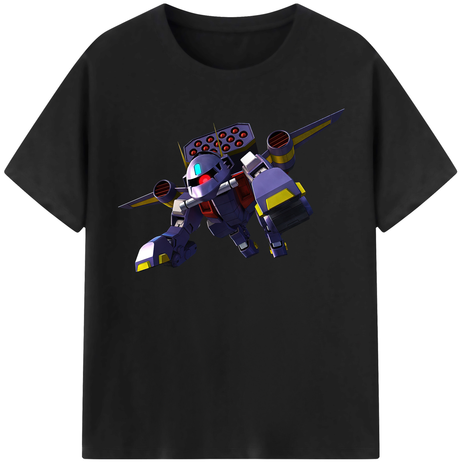 （画像用） 機動戦士ガンダム Mobile Suit Gundam 綿100％半袖Tシャツ（フロントプリント）