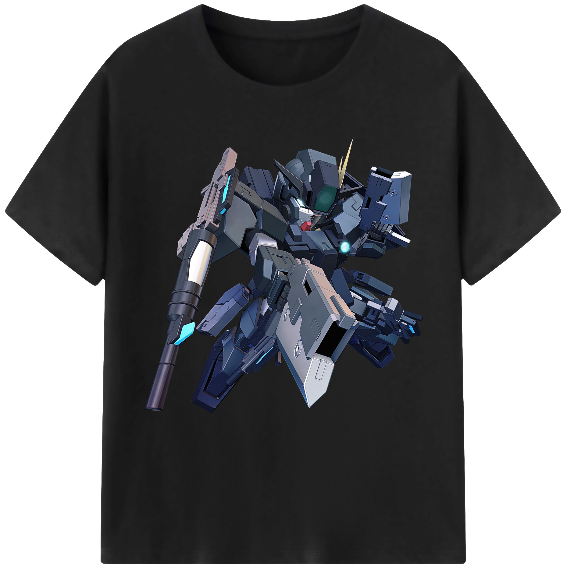 （画像用） 機動戦士ガンダム Mobile Suit Gundam 綿100％半袖Tシャツ（フロントプリント）