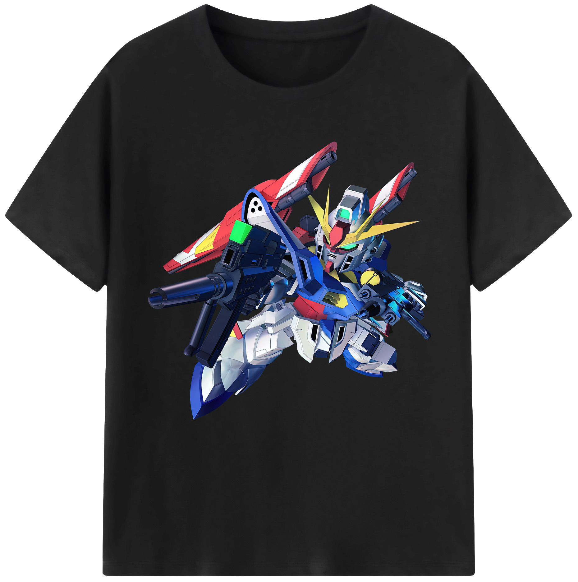 （画像用） 機動戦士ガンダム Mobile Suit Gundam 綿100％半袖Tシャツ（フロントプリント）