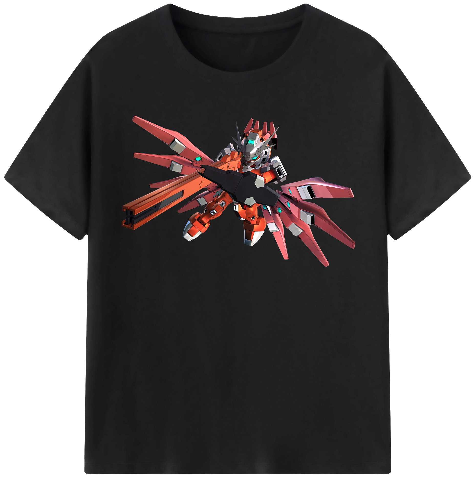 （画像用） 機動戦士ガンダム Mobile Suit Gundam 綿100％半袖Tシャツ（フロントプリント）