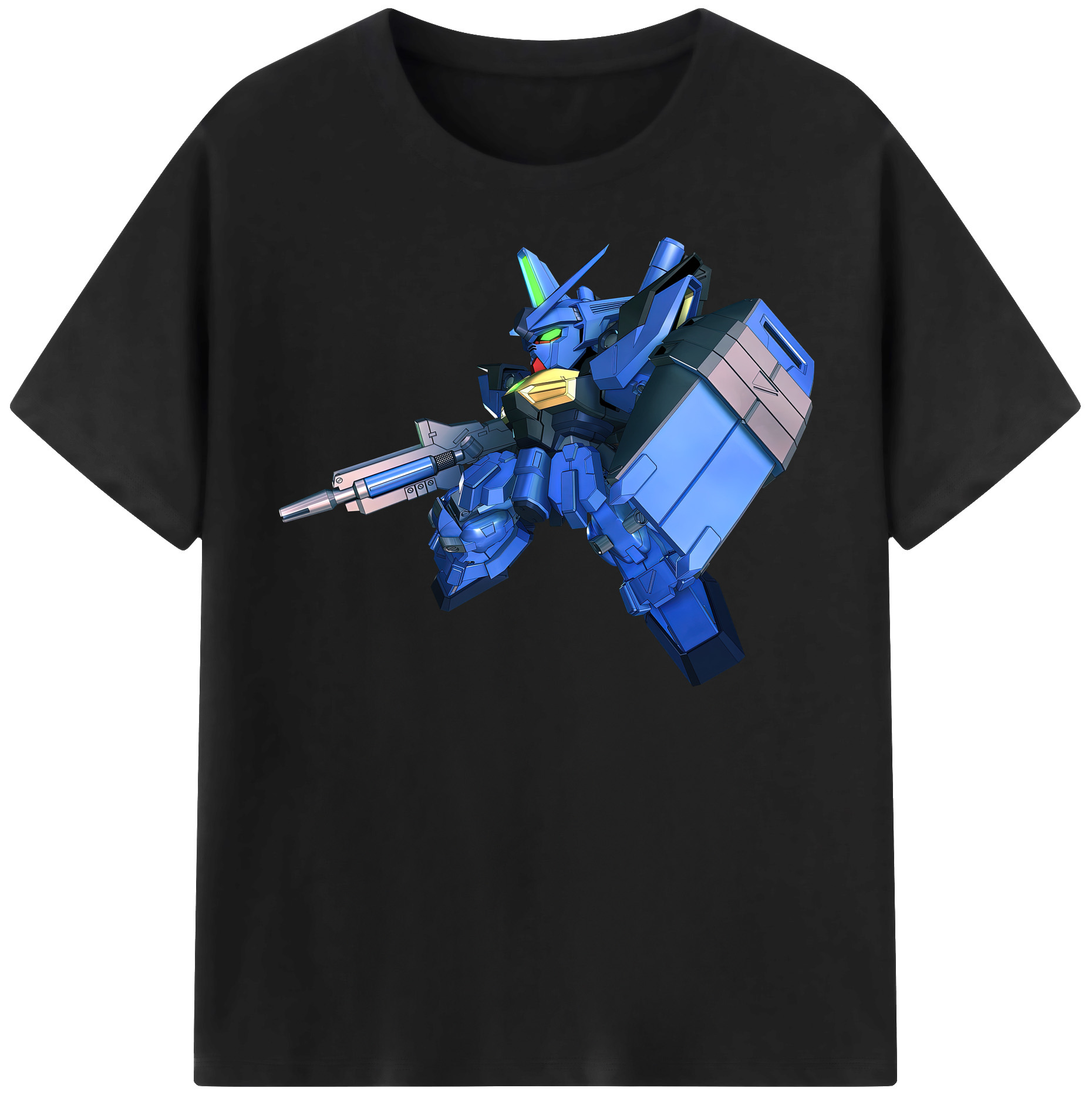 （画像用） 機動戦士ガンダム Mobile Suit Gundam 綿100％半袖Tシャツ（フロントプリント）