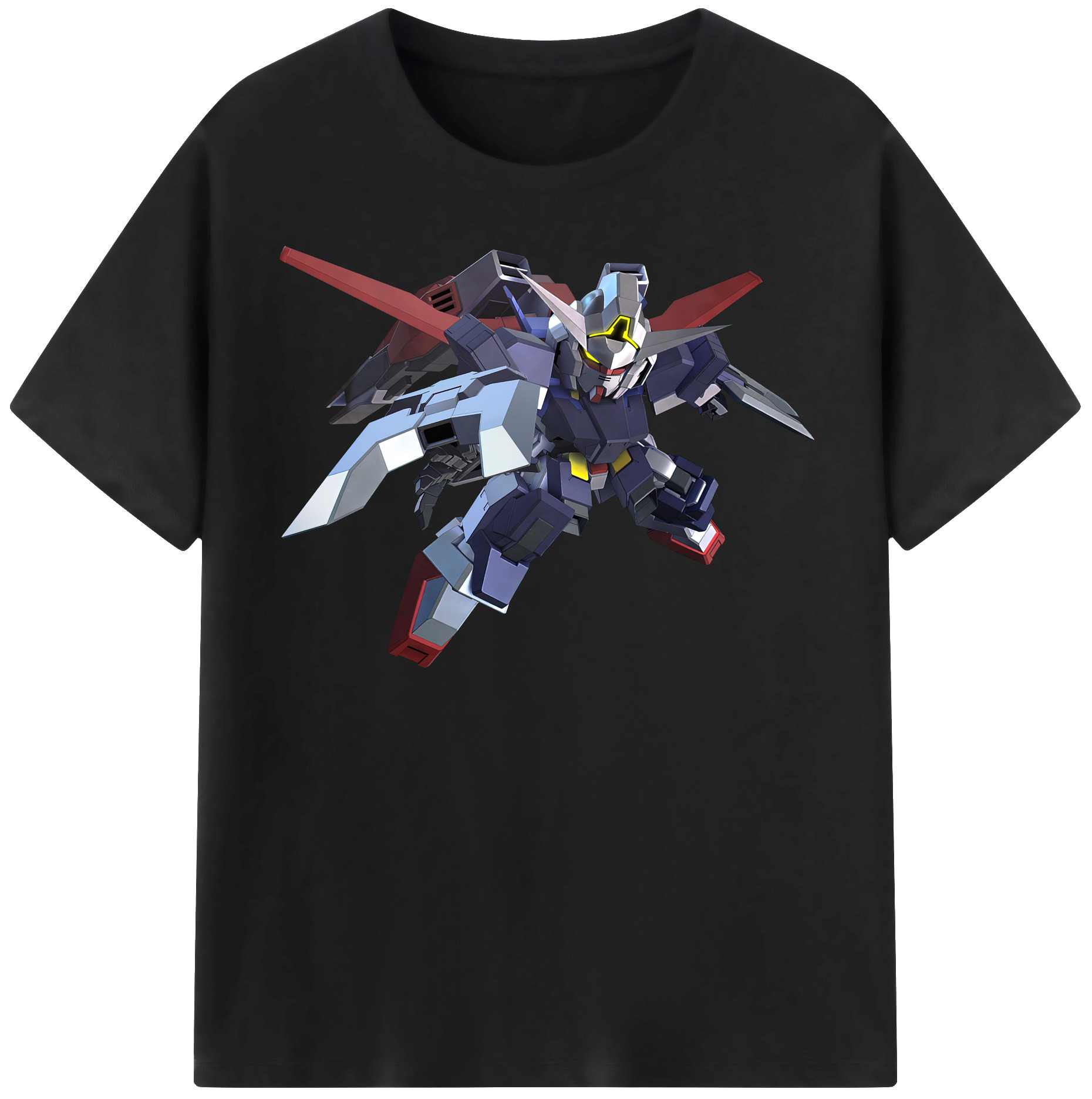 （画像用） 機動戦士ガンダム Mobile Suit Gundam 綿100％半袖Tシャツ（フロントプリント）