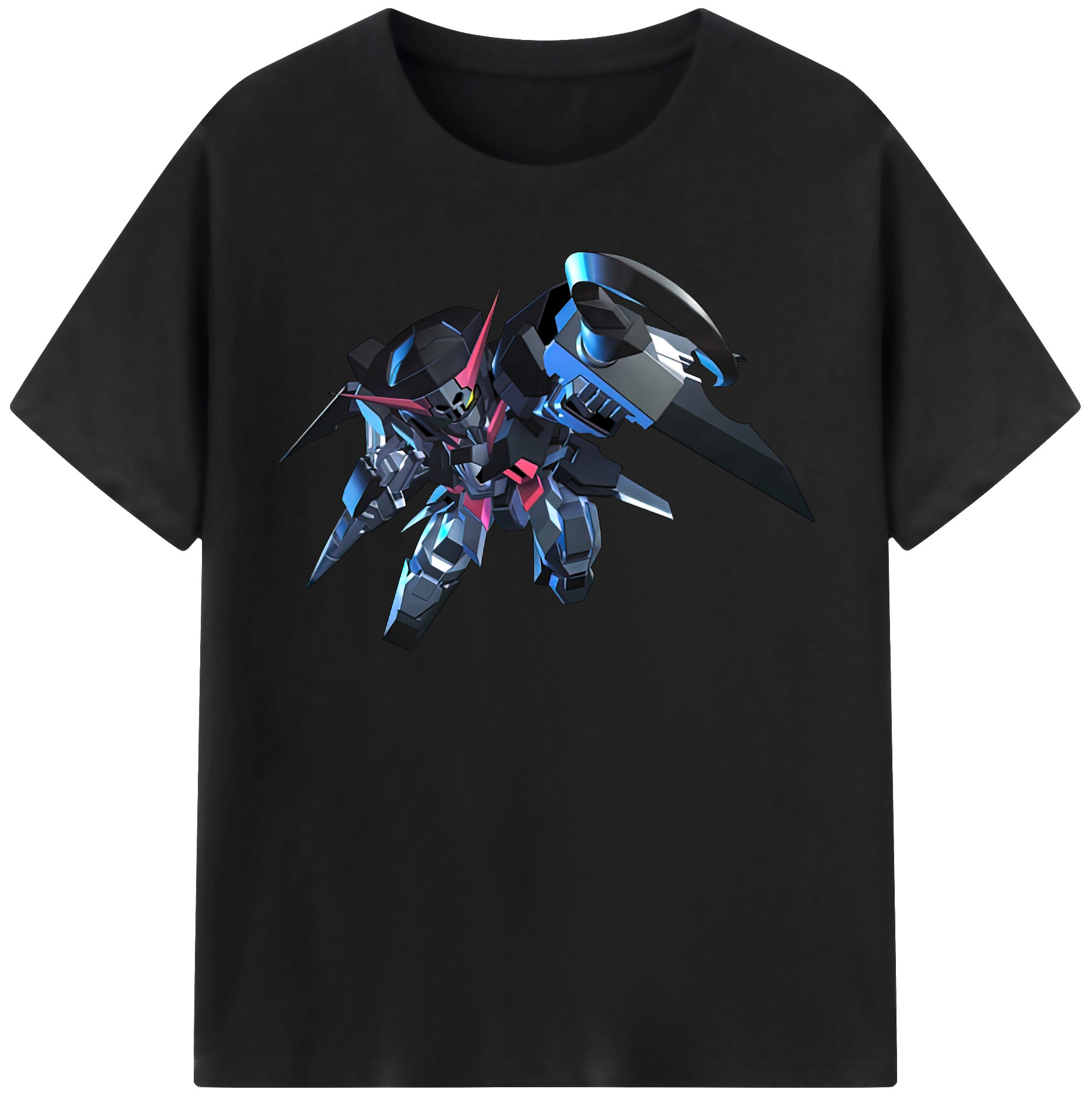 （画像用） 機動戦士ガンダム Mobile Suit Gundam 綿100％半袖Tシャツ（フロントプリント）