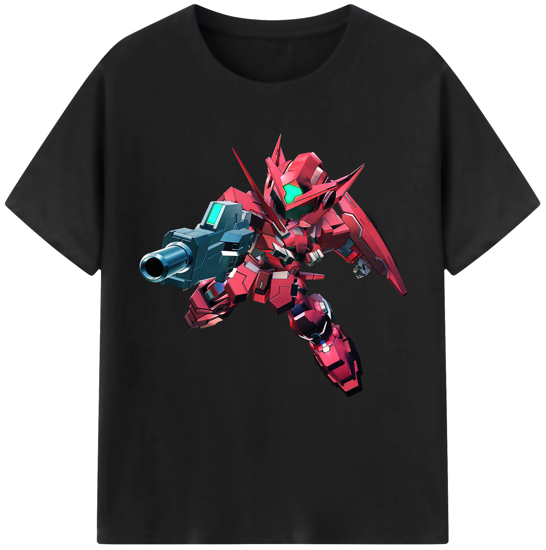 （画像用） 機動戦士ガンダム Mobile Suit Gundam 綿100％半袖Tシャツ（フロントプリント）