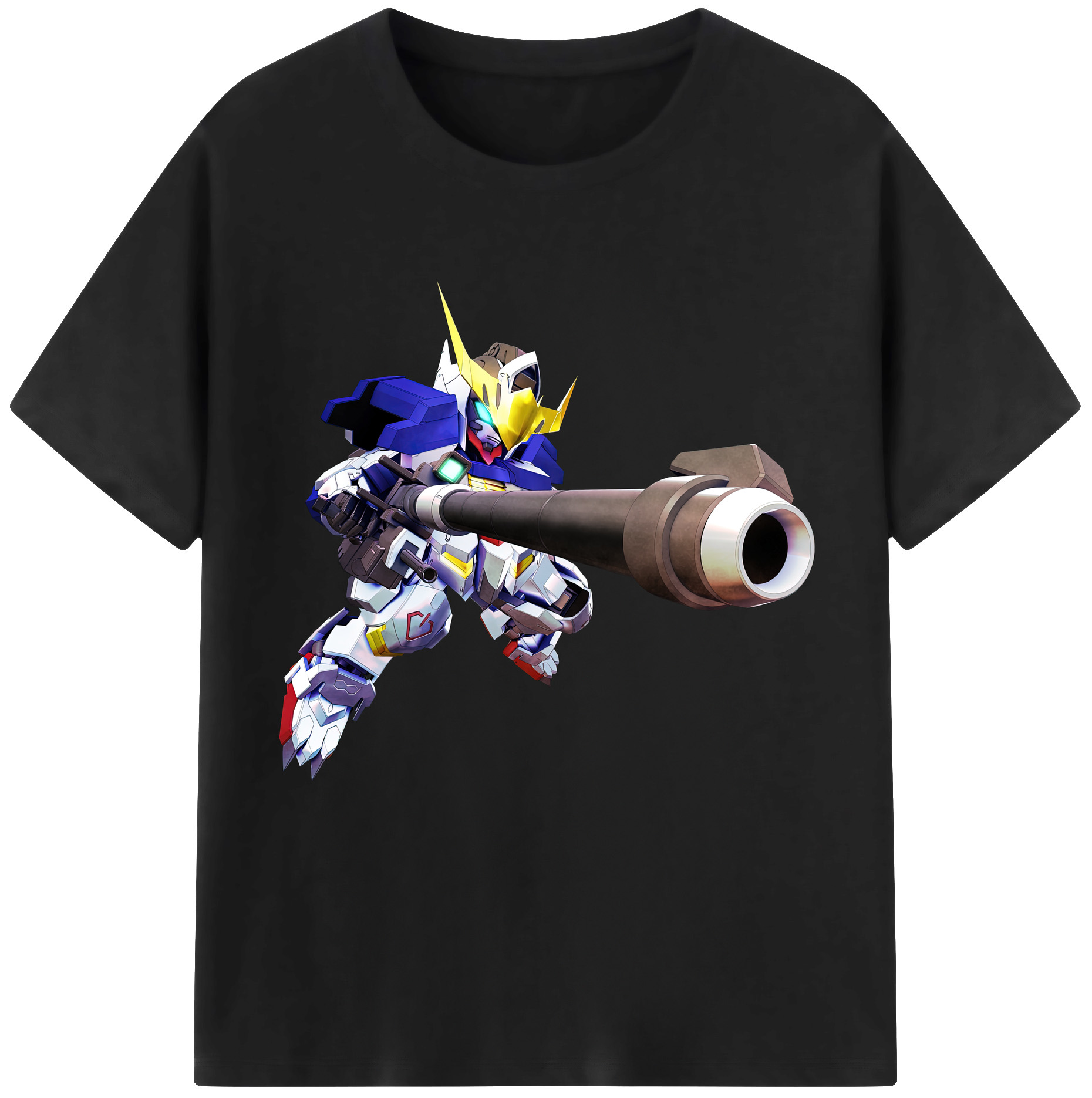 （画像用） 機動戦士ガンダム Mobile Suit Gundam 綿100％半袖Tシャツ（フロントプリント）