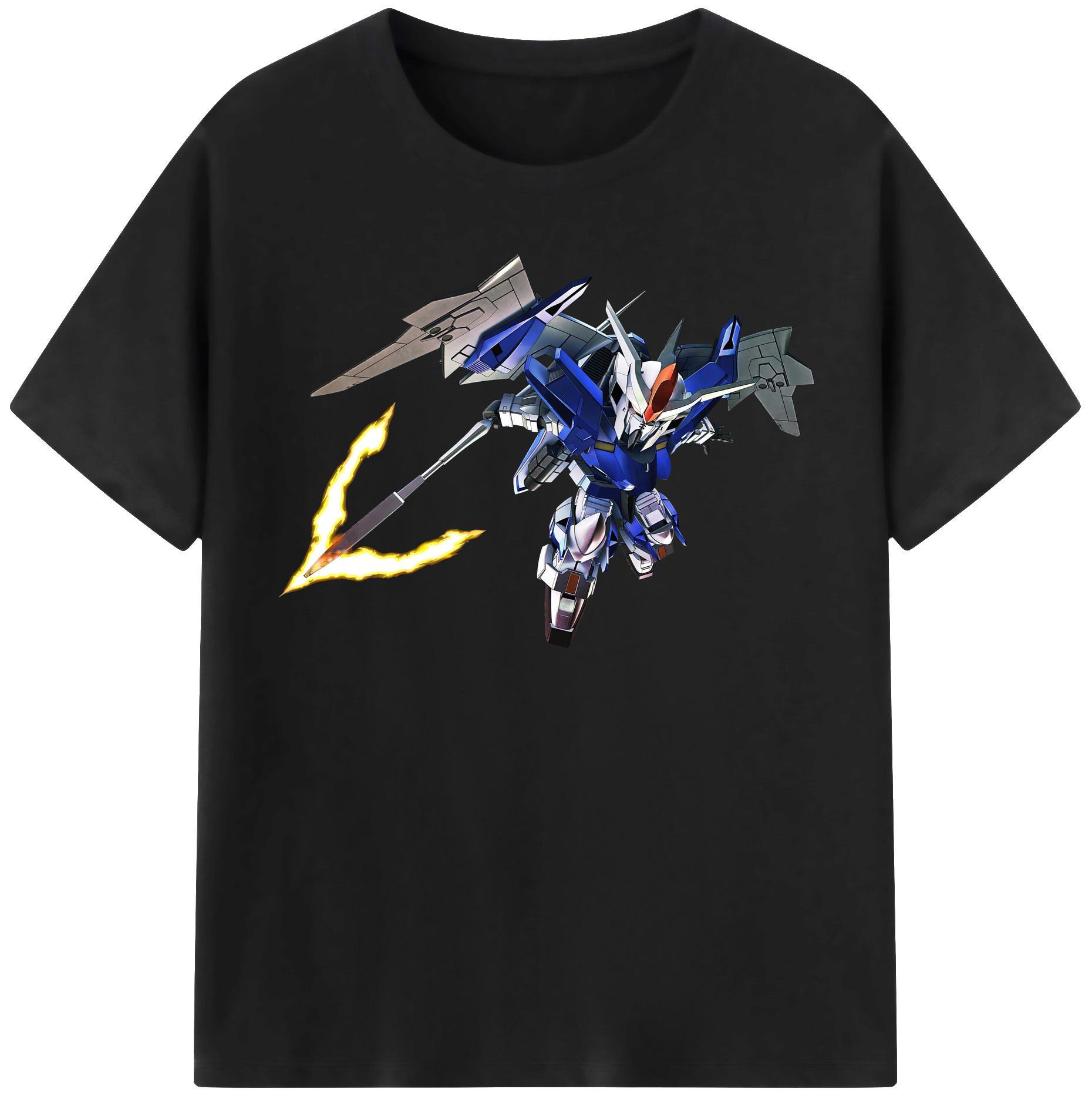 （画像用） 機動戦士ガンダム Mobile Suit Gundam 綿100％半袖Tシャツ（フロントプリント）