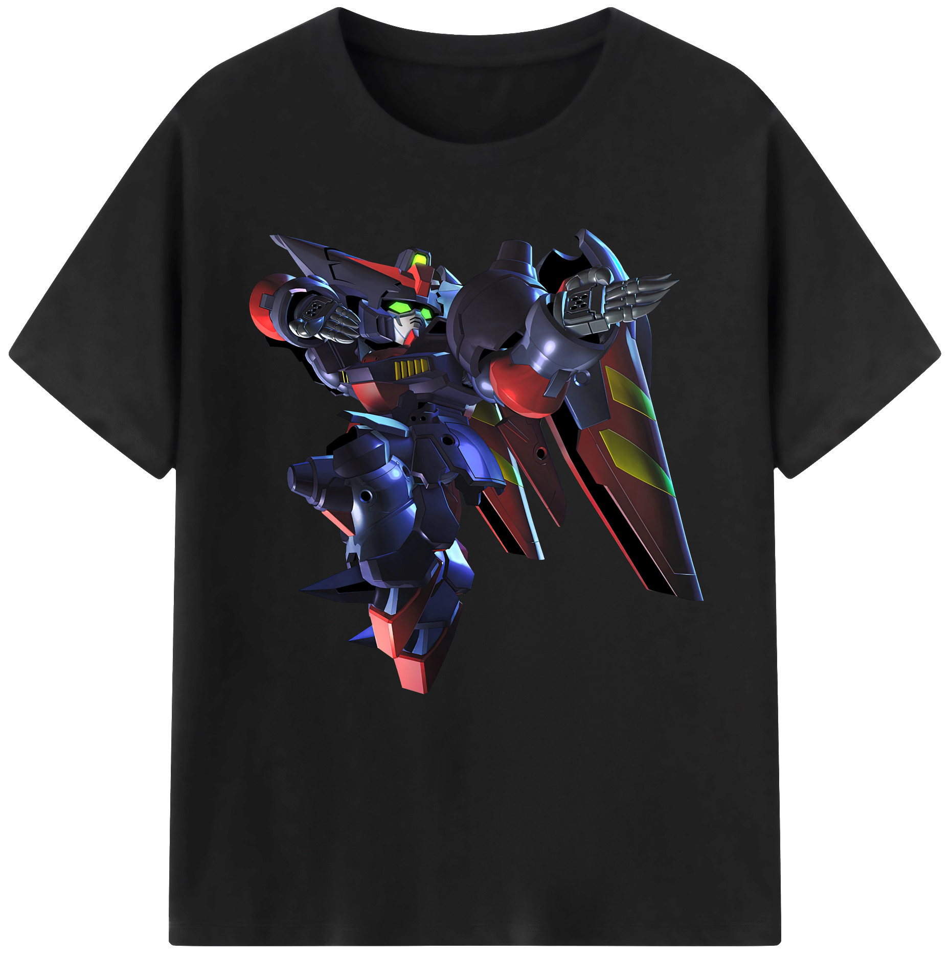 （画像用） 機動戦士ガンダム Mobile Suit Gundam 綿100％半袖Tシャツ（フロントプリント）