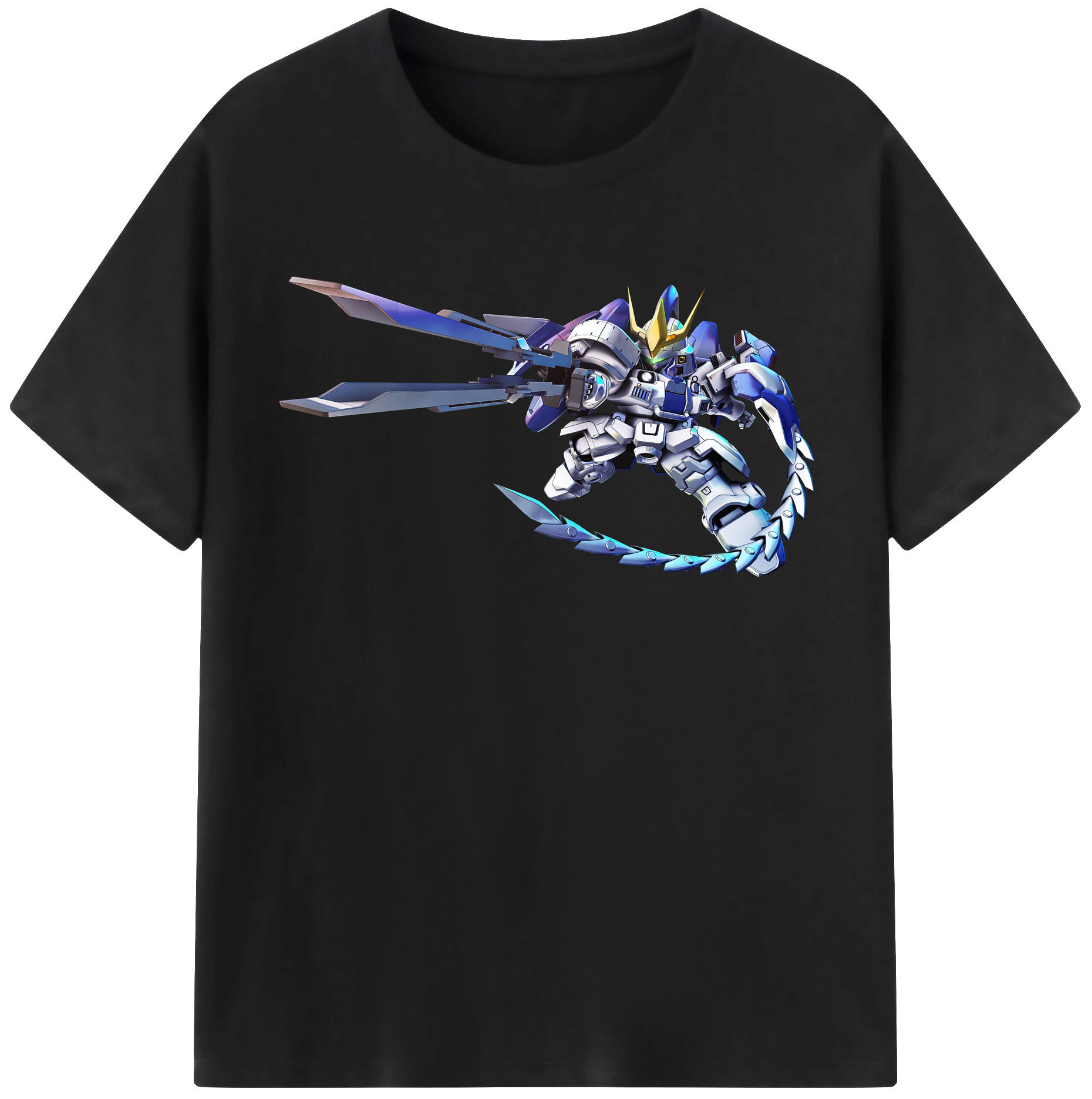 （画像用） 機動戦士ガンダム Mobile Suit Gundam 綿100％半袖Tシャツ（フロントプリント）