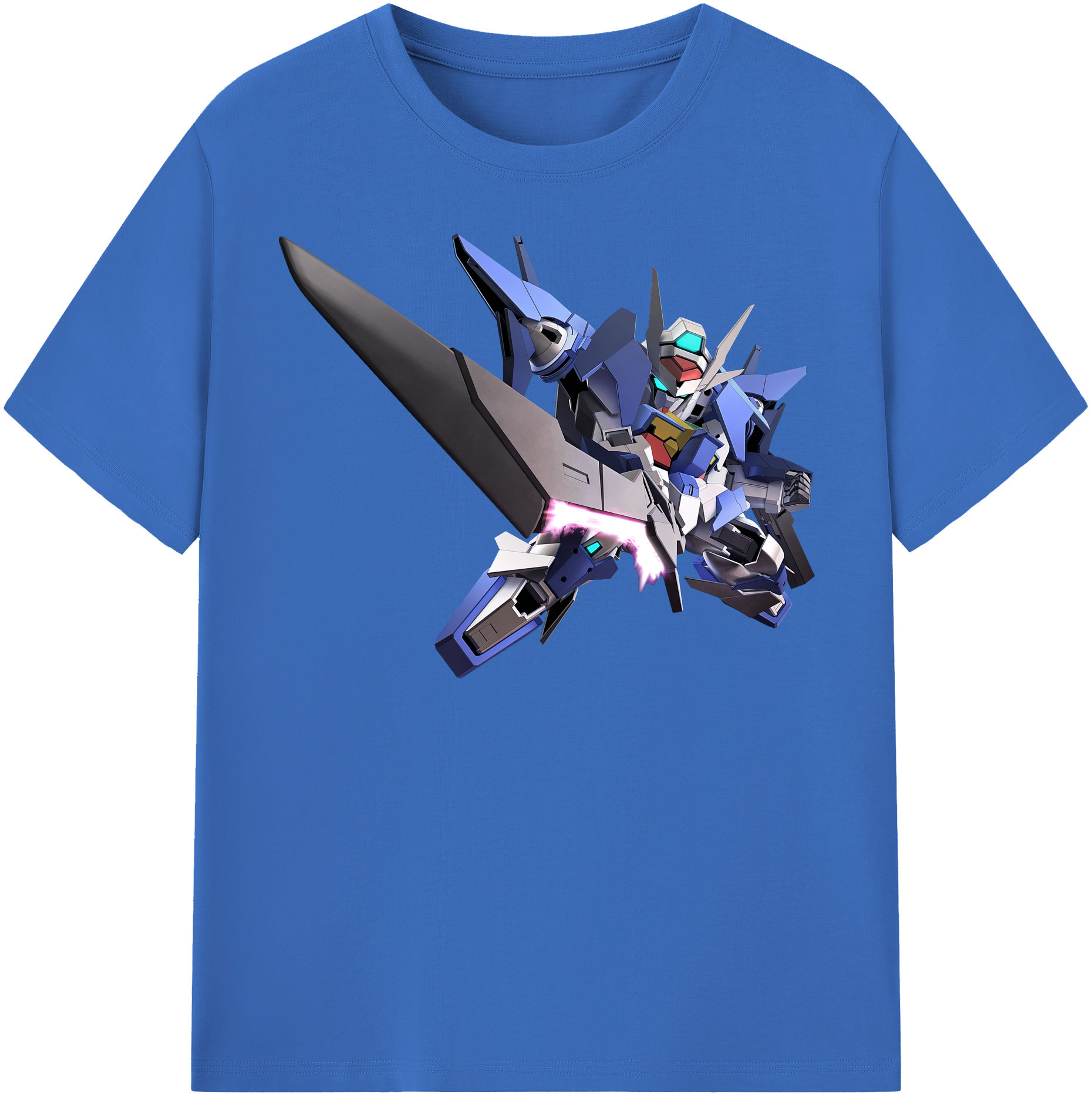 （画像用） 機動戦士ガンダム Mobile Suit Gundam 綿100％半袖Tシャツ（フロントプリント）