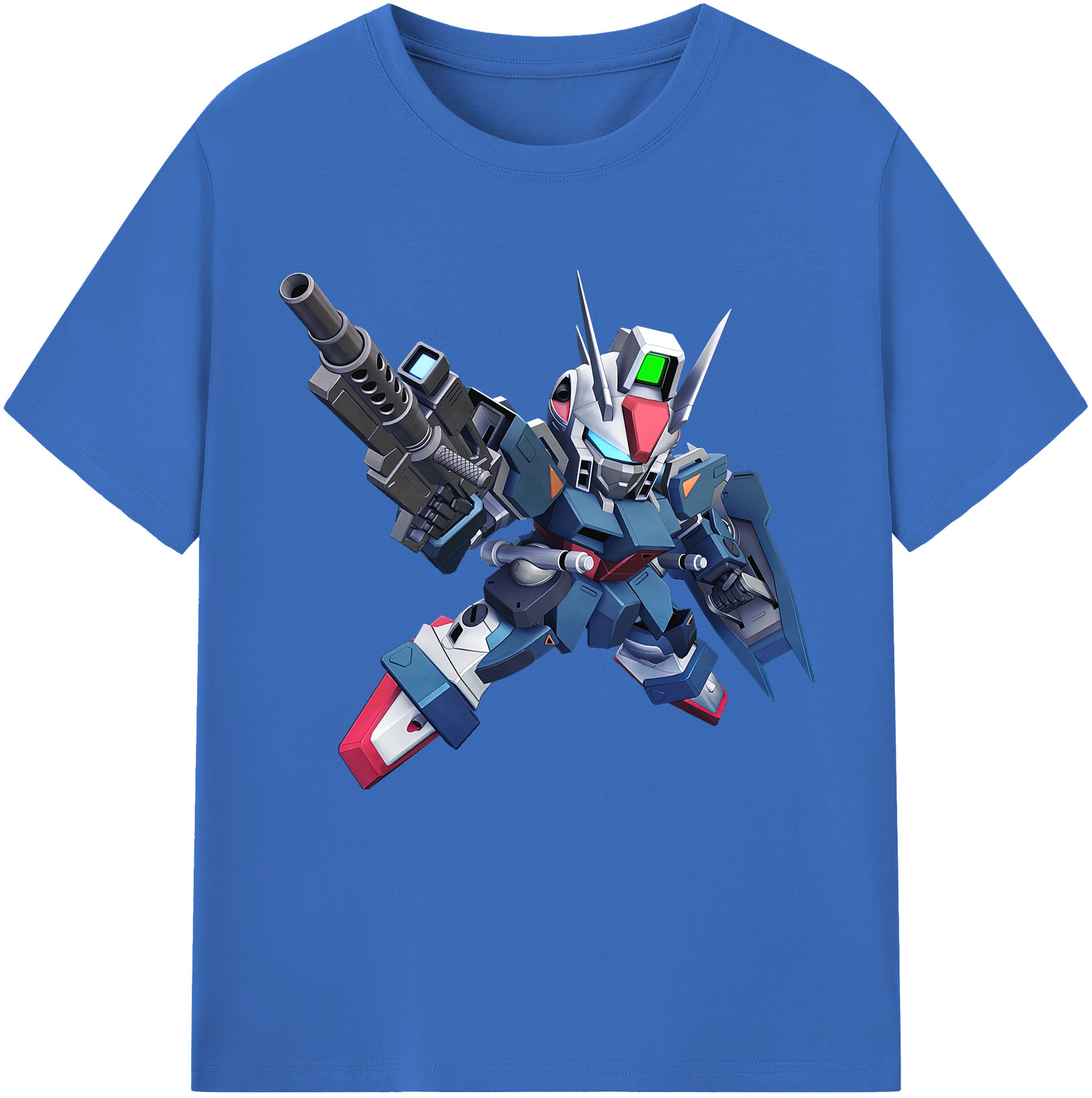 （画像用） 機動戦士ガンダム Mobile Suit Gundam 綿100％半袖Tシャツ（フロントプリント）