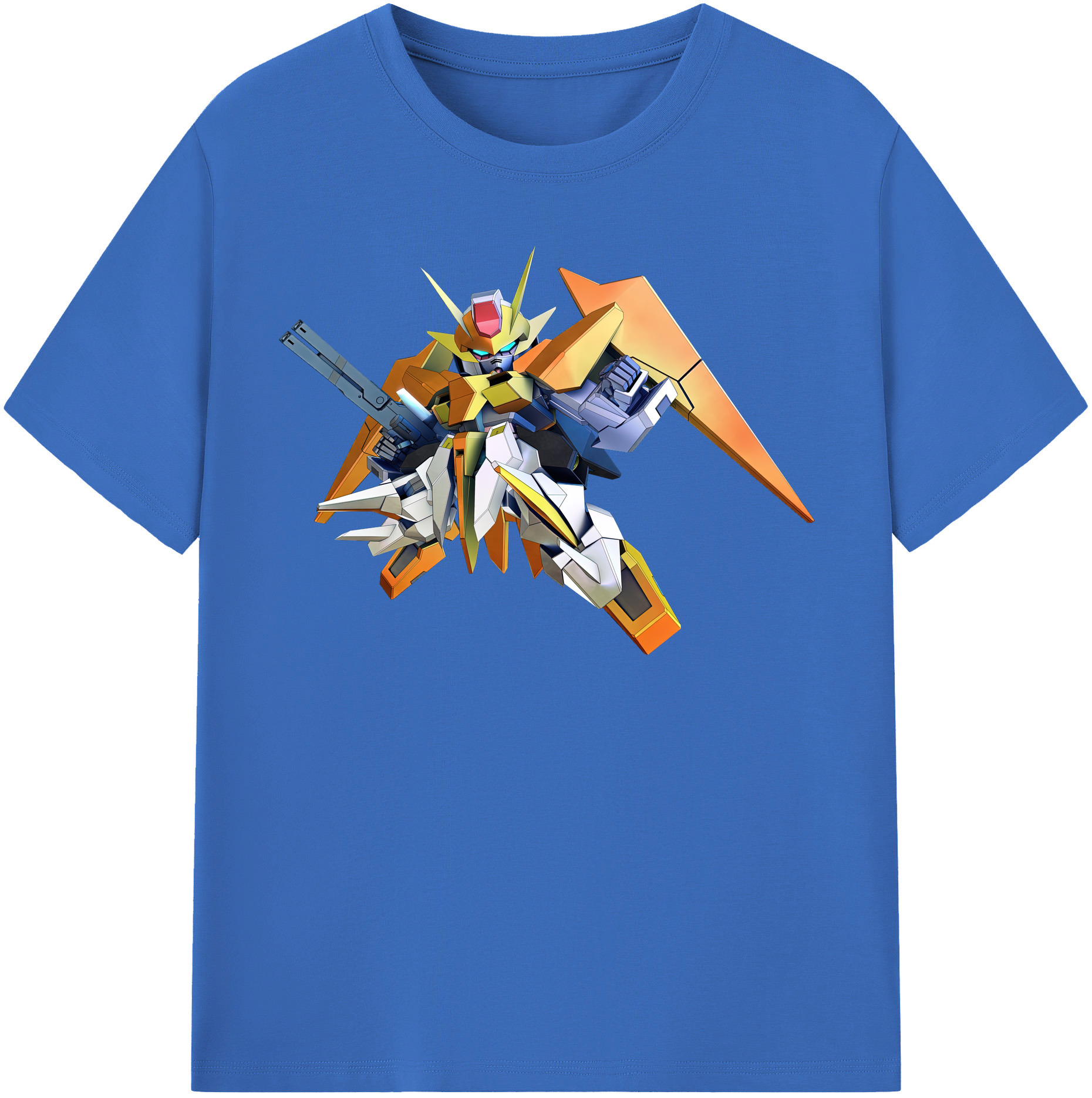 （画像用） 機動戦士ガンダム Mobile Suit Gundam 綿100％半袖Tシャツ（フロントプリント）