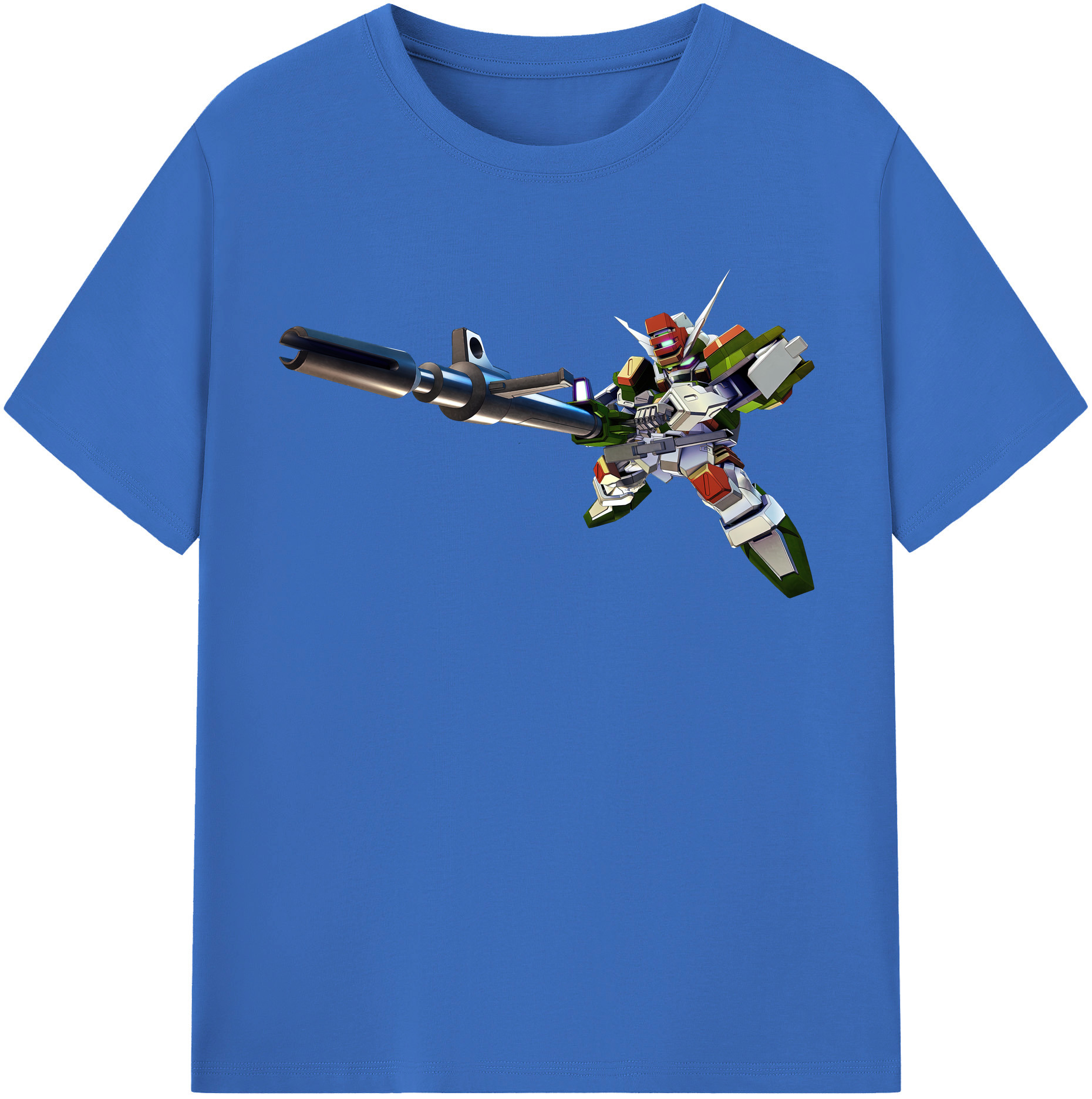 （画像用） 機動戦士ガンダム Mobile Suit Gundam 綿100％半袖Tシャツ（フロントプリント）