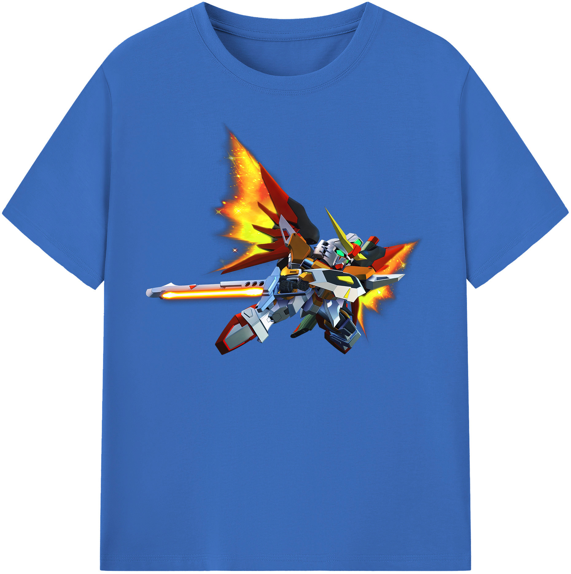（画像用） 機動戦士ガンダム Mobile Suit Gundam 綿100％半袖Tシャツ（フロントプリント）