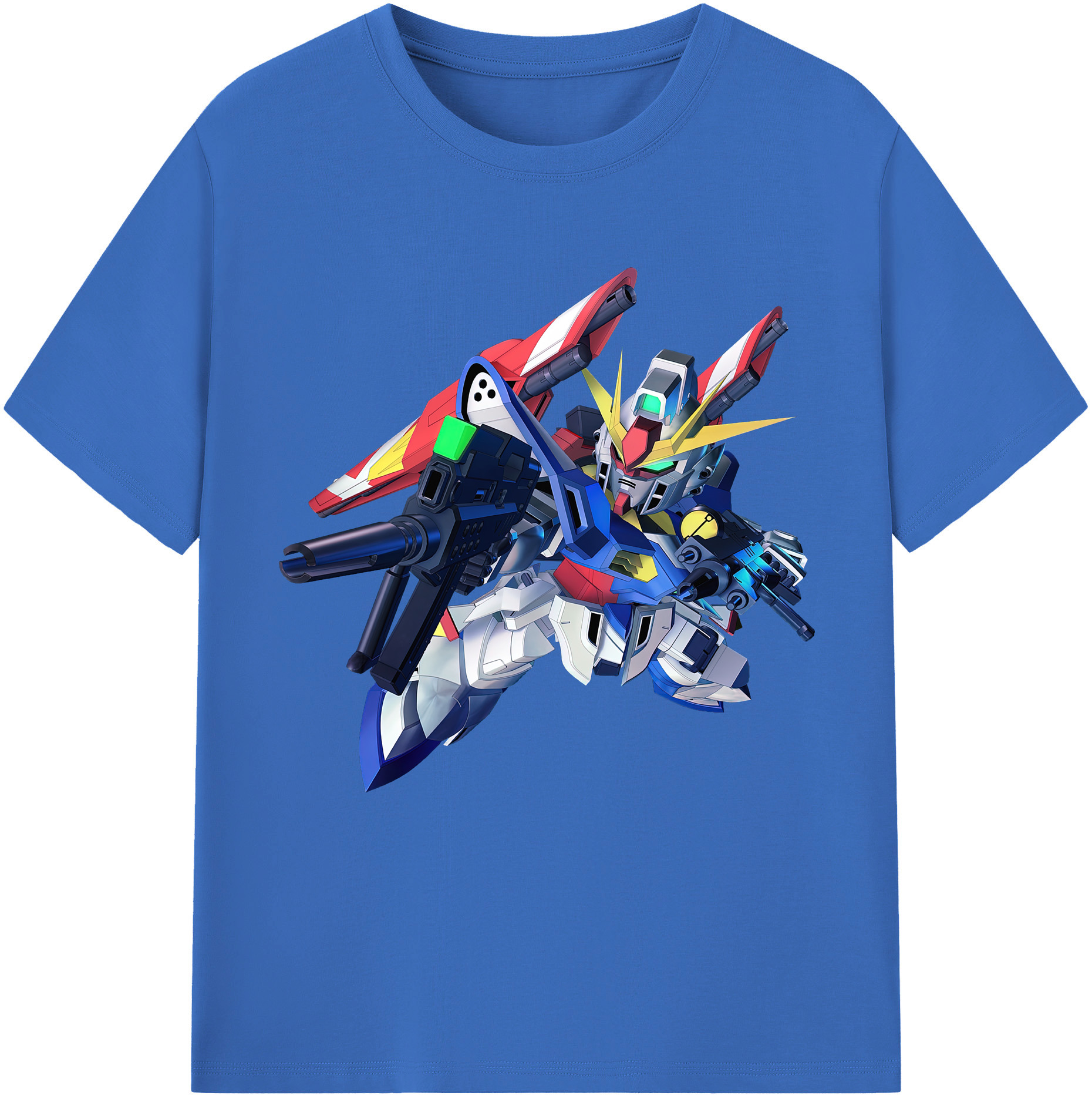（画像用） 機動戦士ガンダム Mobile Suit Gundam 綿100％半袖Tシャツ（フロントプリント）
