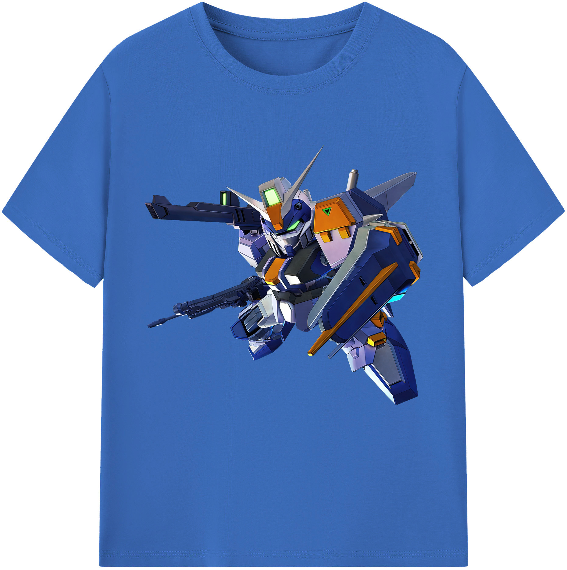 （画像用） 機動戦士ガンダム Mobile Suit Gundam 綿100％半袖Tシャツ（フロントプリント）