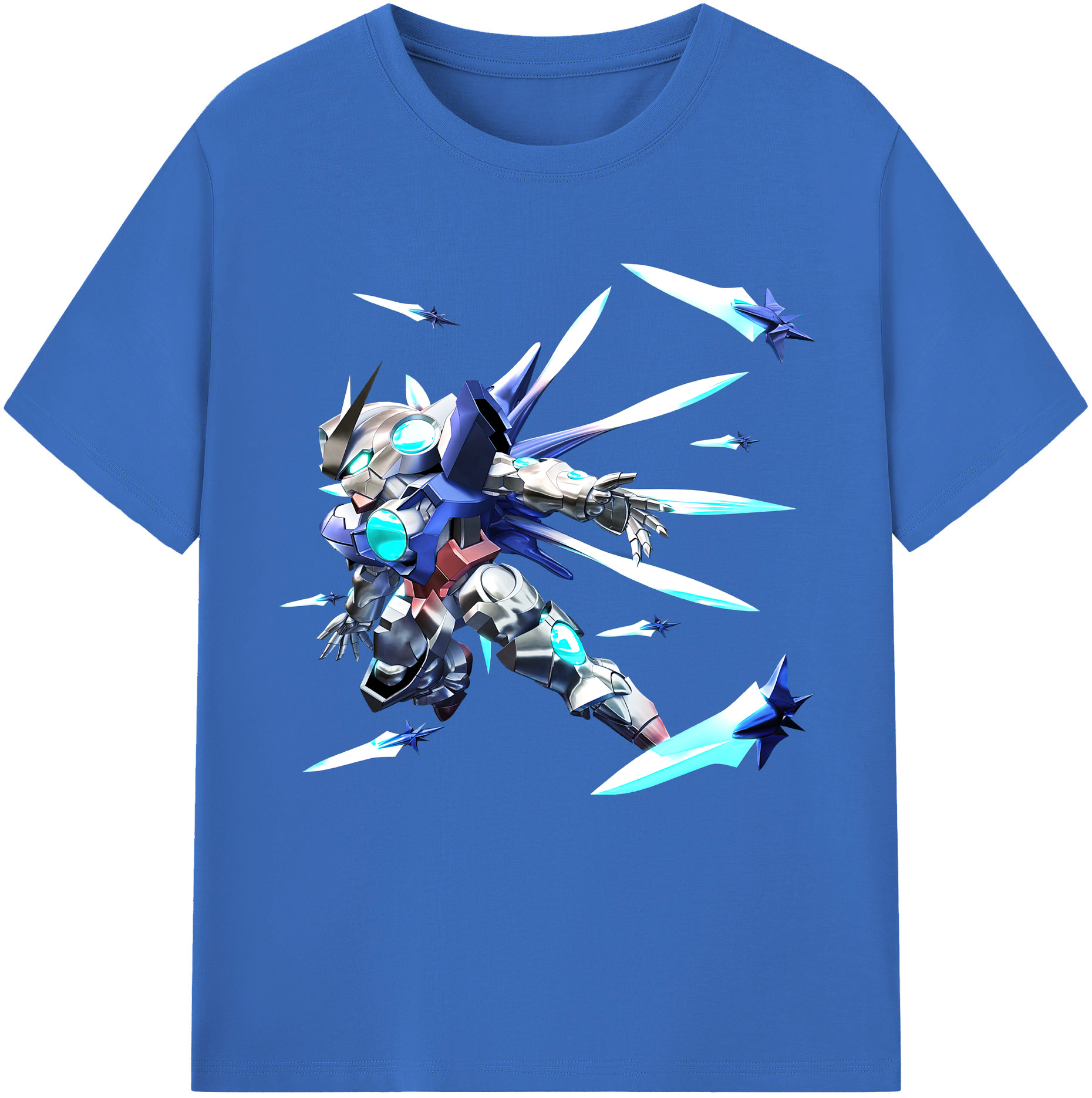 （画像用） 機動戦士ガンダム Mobile Suit Gundam 綿100％半袖Tシャツ（フロントプリント）