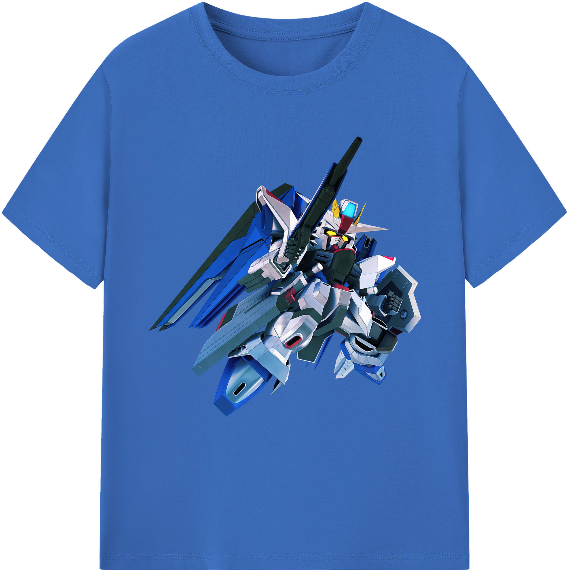 （画像用） 機動戦士ガンダム Mobile Suit Gundam 綿100％半袖Tシャツ（フロントプリント）