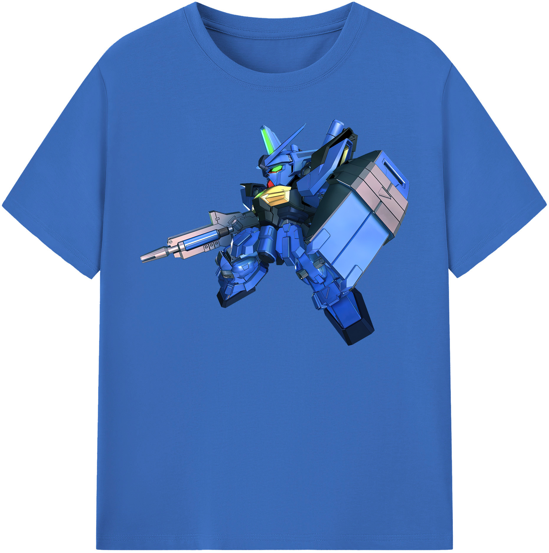 （画像用） 機動戦士ガンダム Mobile Suit Gundam 綿100％半袖Tシャツ（フロントプリント）