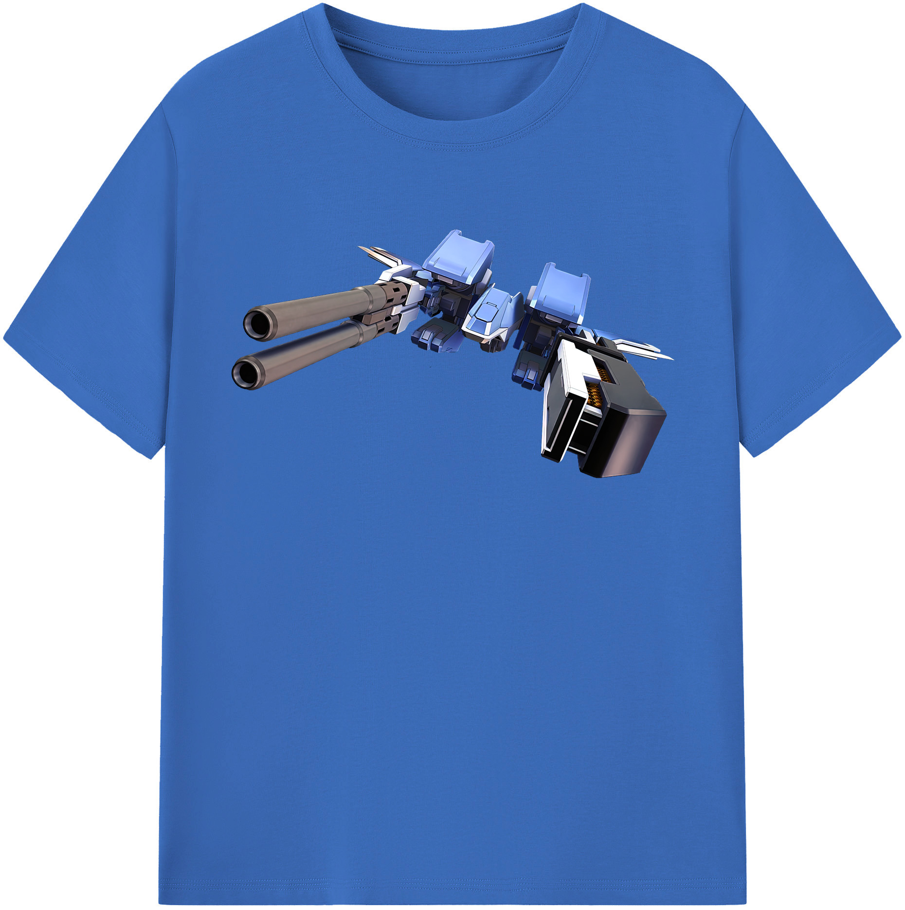 （画像用） 機動戦士ガンダム Mobile Suit Gundam 綿100％半袖Tシャツ（フロントプリント）