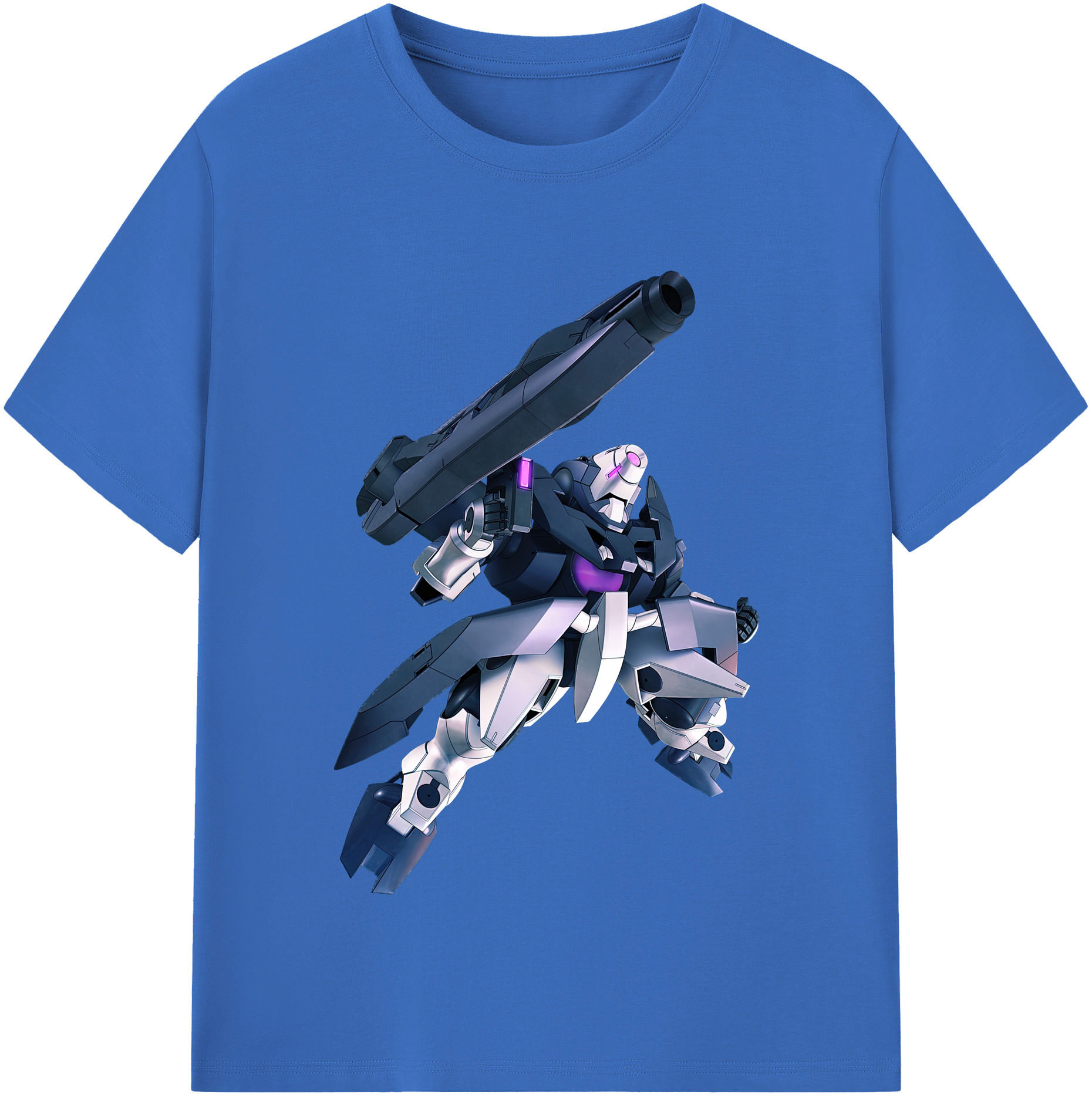 （画像用） 機動戦士ガンダム Mobile Suit Gundam 綿100％半袖Tシャツ（フロントプリント）