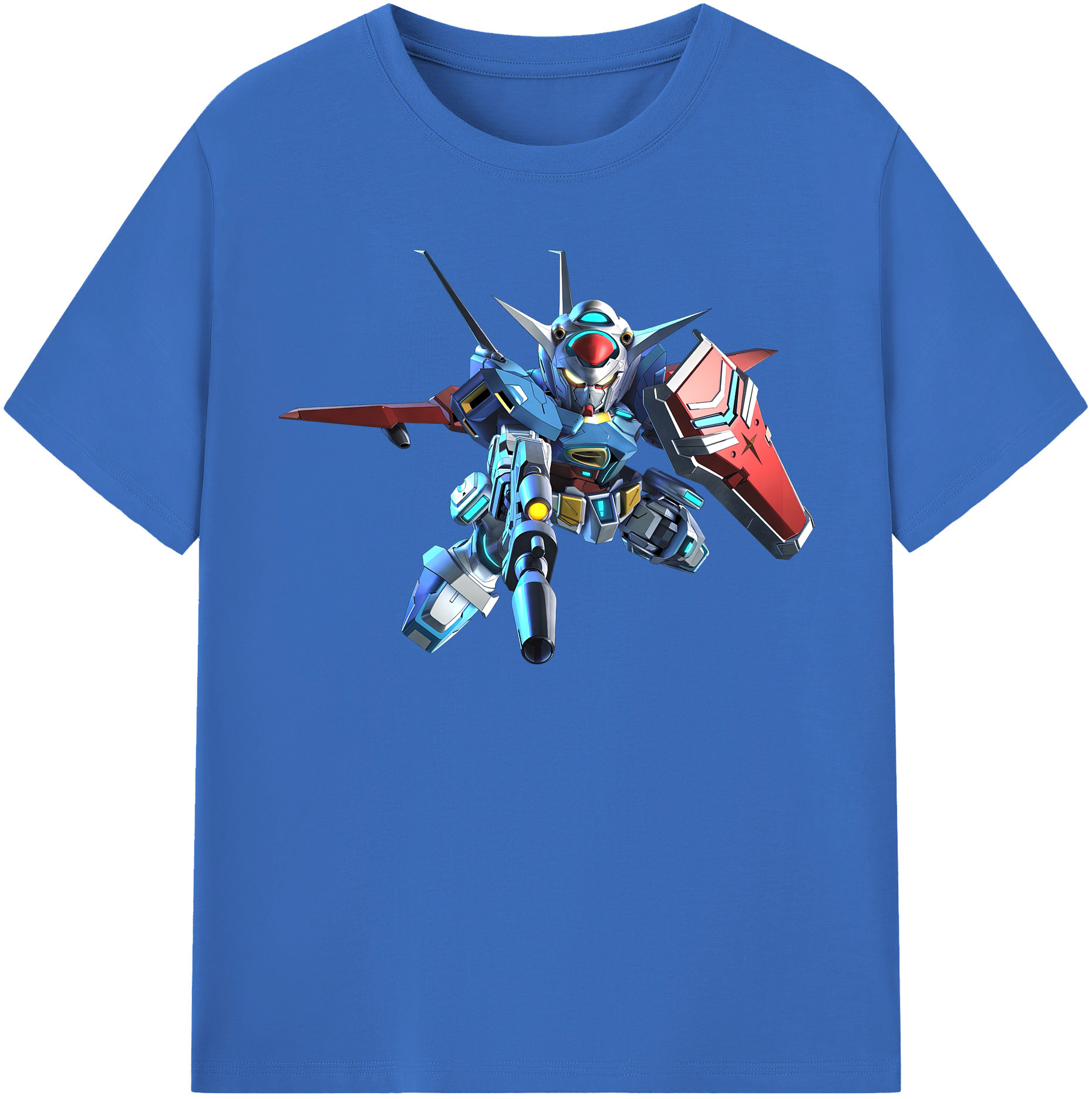 （画像用） 機動戦士ガンダム Mobile Suit Gundam 綿100％半袖Tシャツ（フロントプリント）
