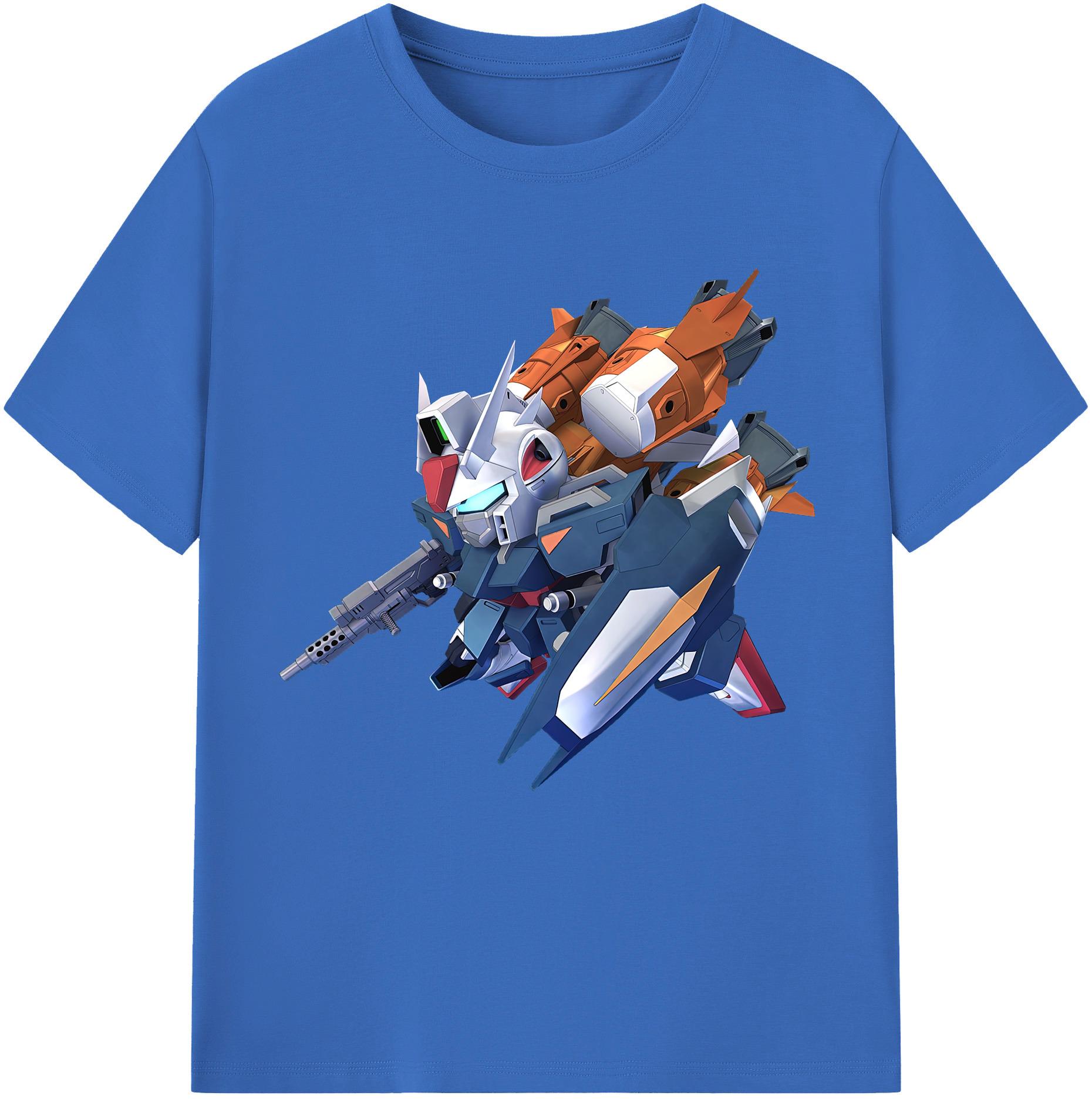 （画像用） 機動戦士ガンダム Mobile Suit Gundam 綿100％半袖Tシャツ（フロントプリント）