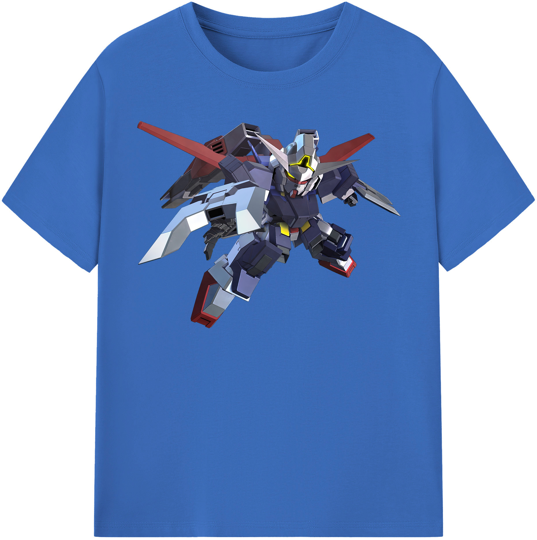 （画像用） 機動戦士ガンダム Mobile Suit Gundam 綿100％半袖Tシャツ（フロントプリント）