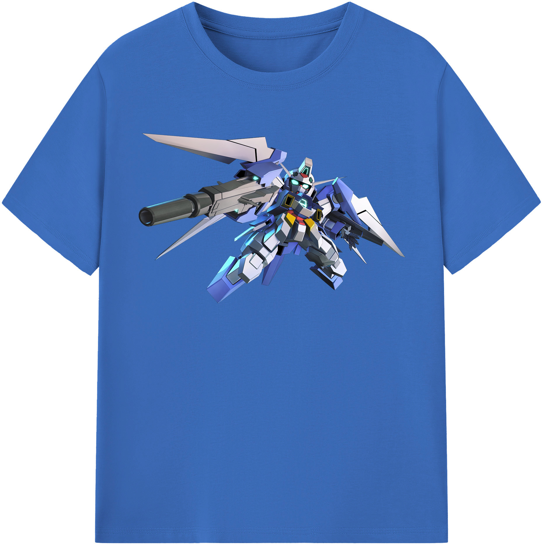 （画像用） 機動戦士ガンダム Mobile Suit Gundam 綿100％半袖Tシャツ（フロントプリント）