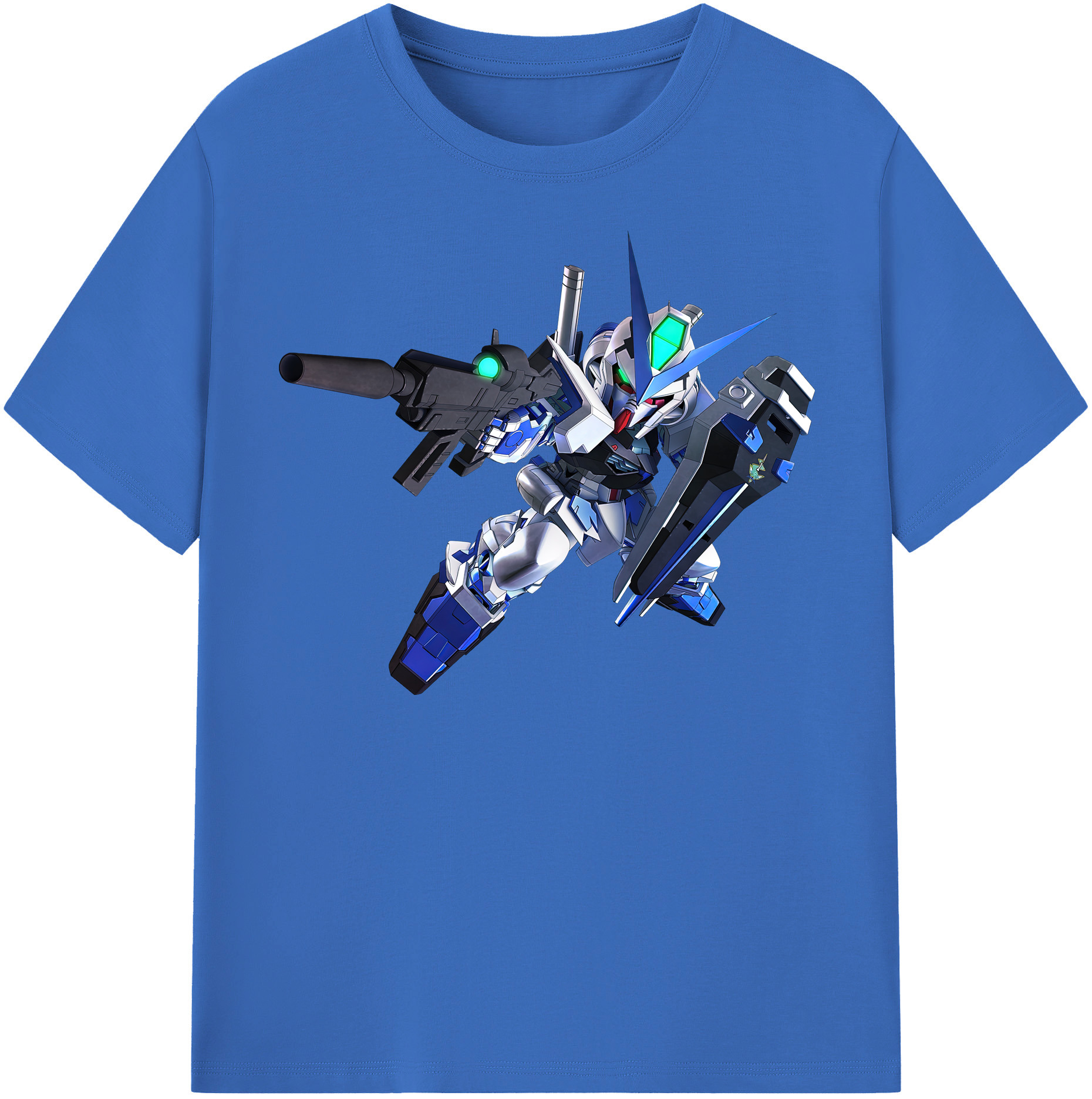 （画像用） 機動戦士ガンダム Mobile Suit Gundam 綿100％半袖Tシャツ（フロントプリント）