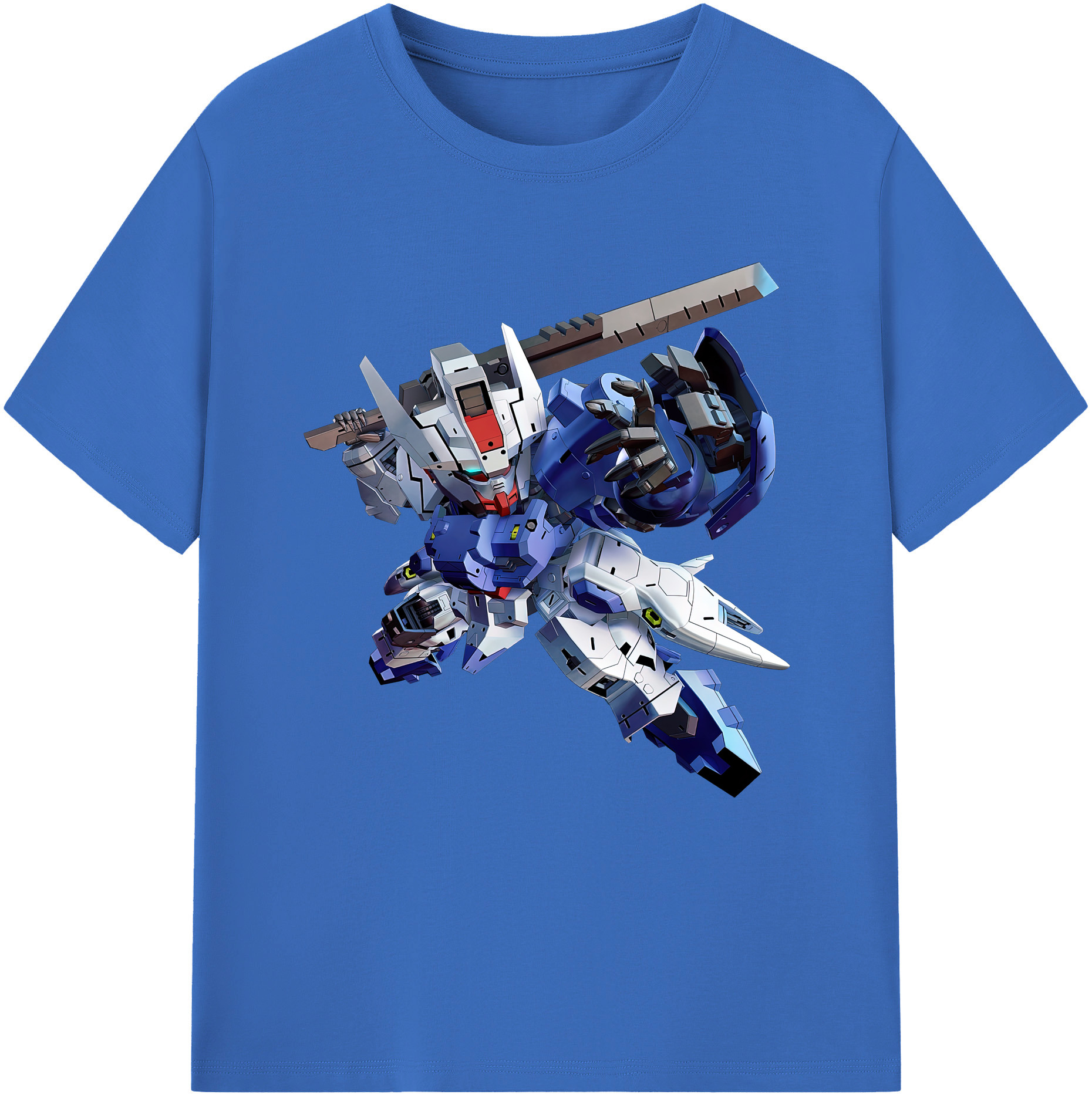 （画像用） 機動戦士ガンダム Mobile Suit Gundam 綿100％半袖Tシャツ（フロントプリント）