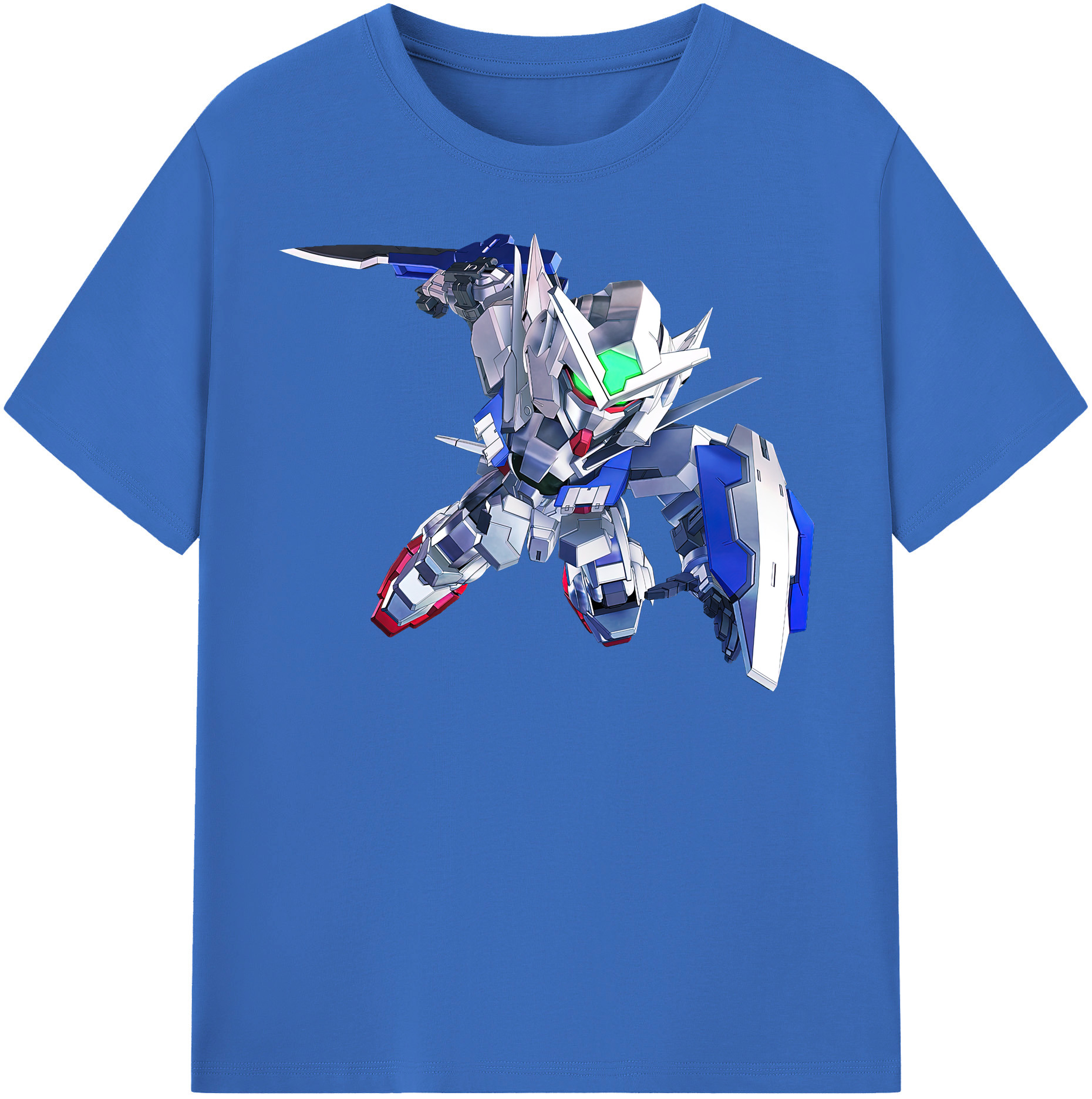 （画像用） 機動戦士ガンダム Mobile Suit Gundam 綿100％半袖Tシャツ（フロントプリント）