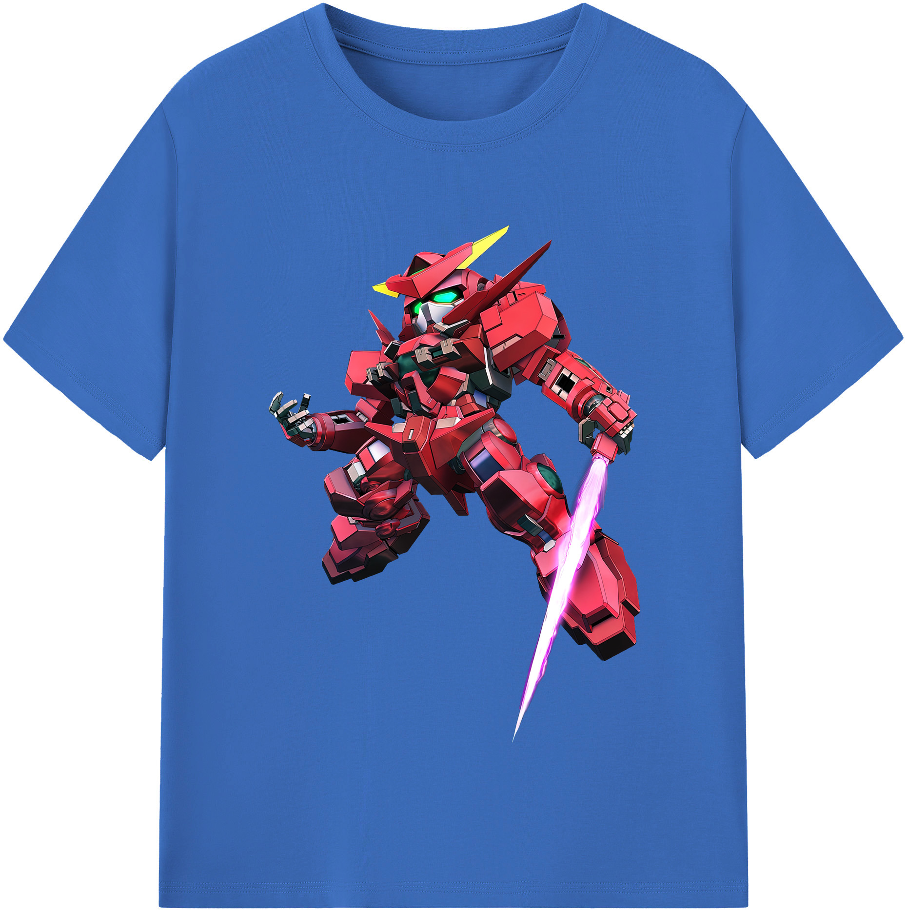 （画像用） 機動戦士ガンダム Mobile Suit Gundam 綿100％半袖Tシャツ（フロントプリント）