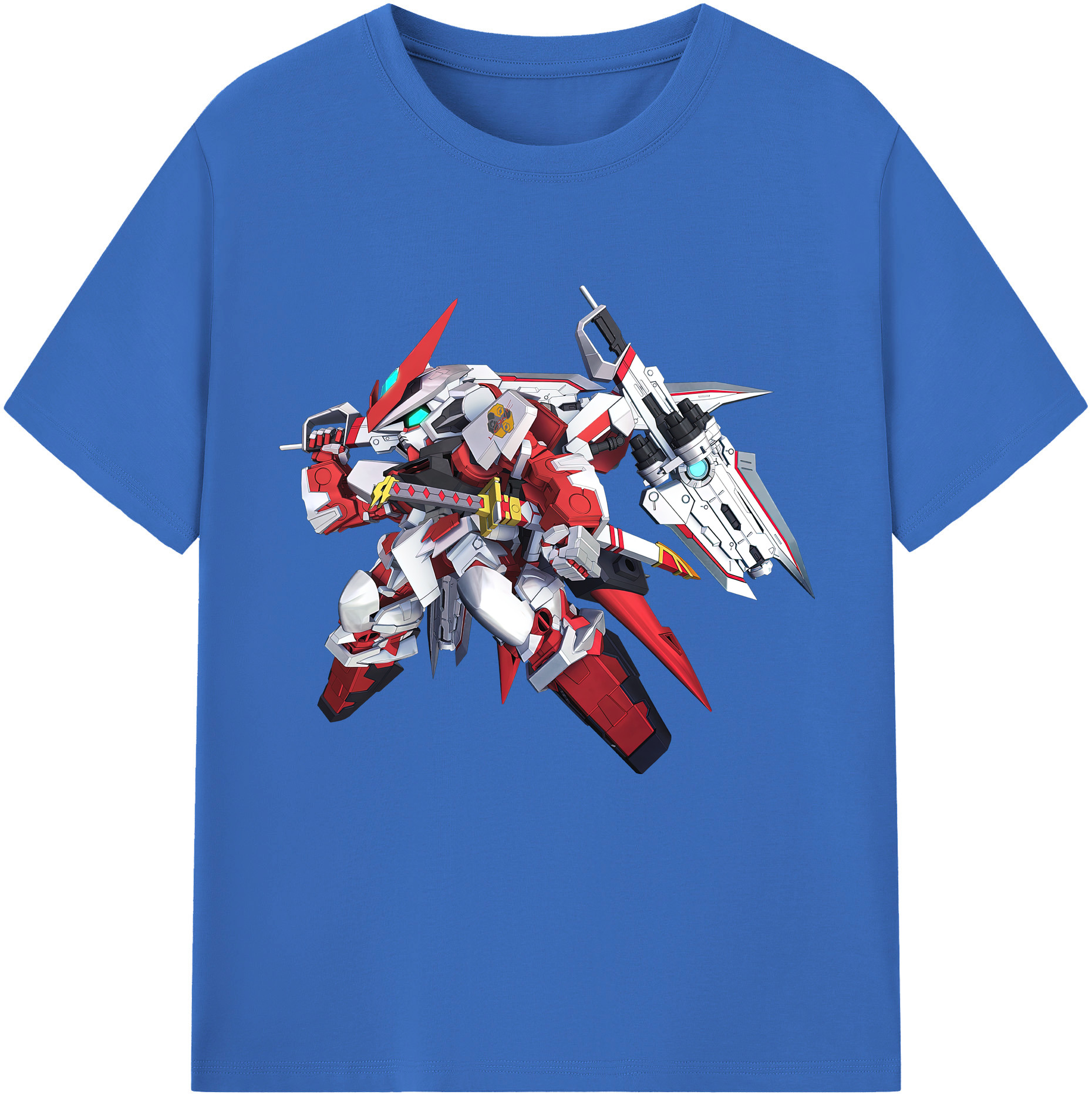 （画像用） 機動戦士ガンダム Mobile Suit Gundam 綿100％半袖Tシャツ（フロントプリント）